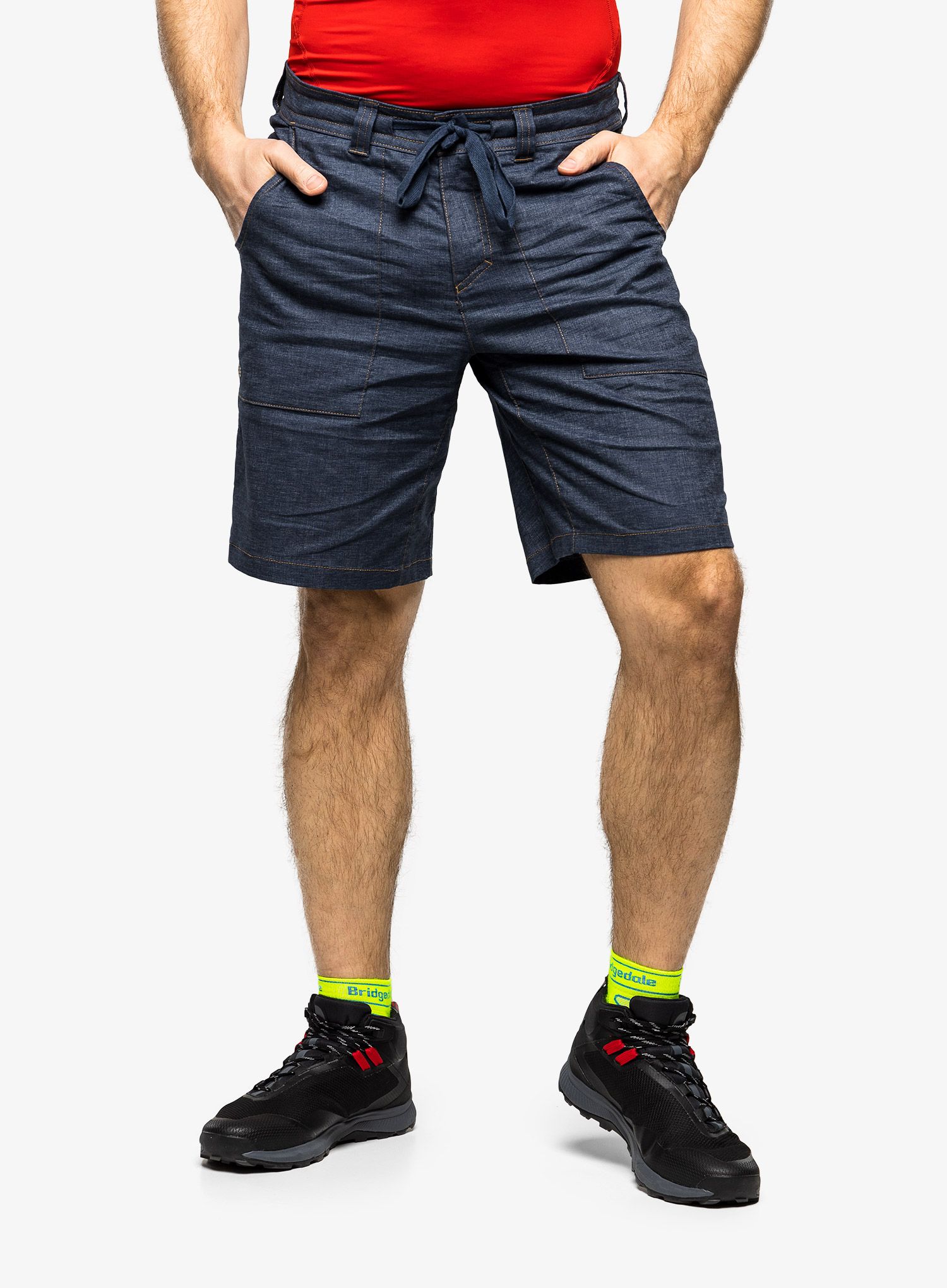 Muške kratke hlače Royal Robbins Hempline Short - deep blue