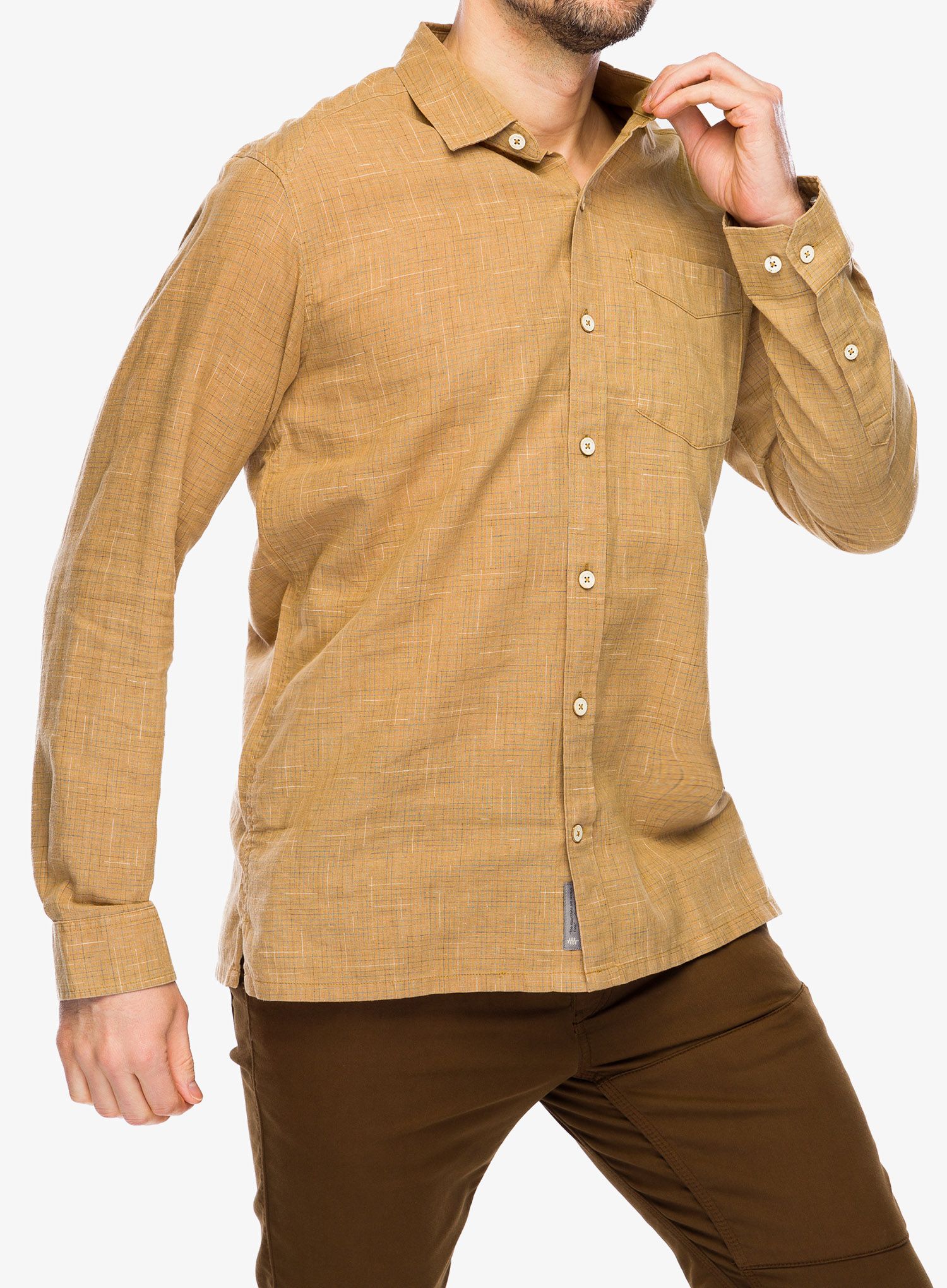 Košulja Royal Robbins Hempline Spaced L/S - bistre