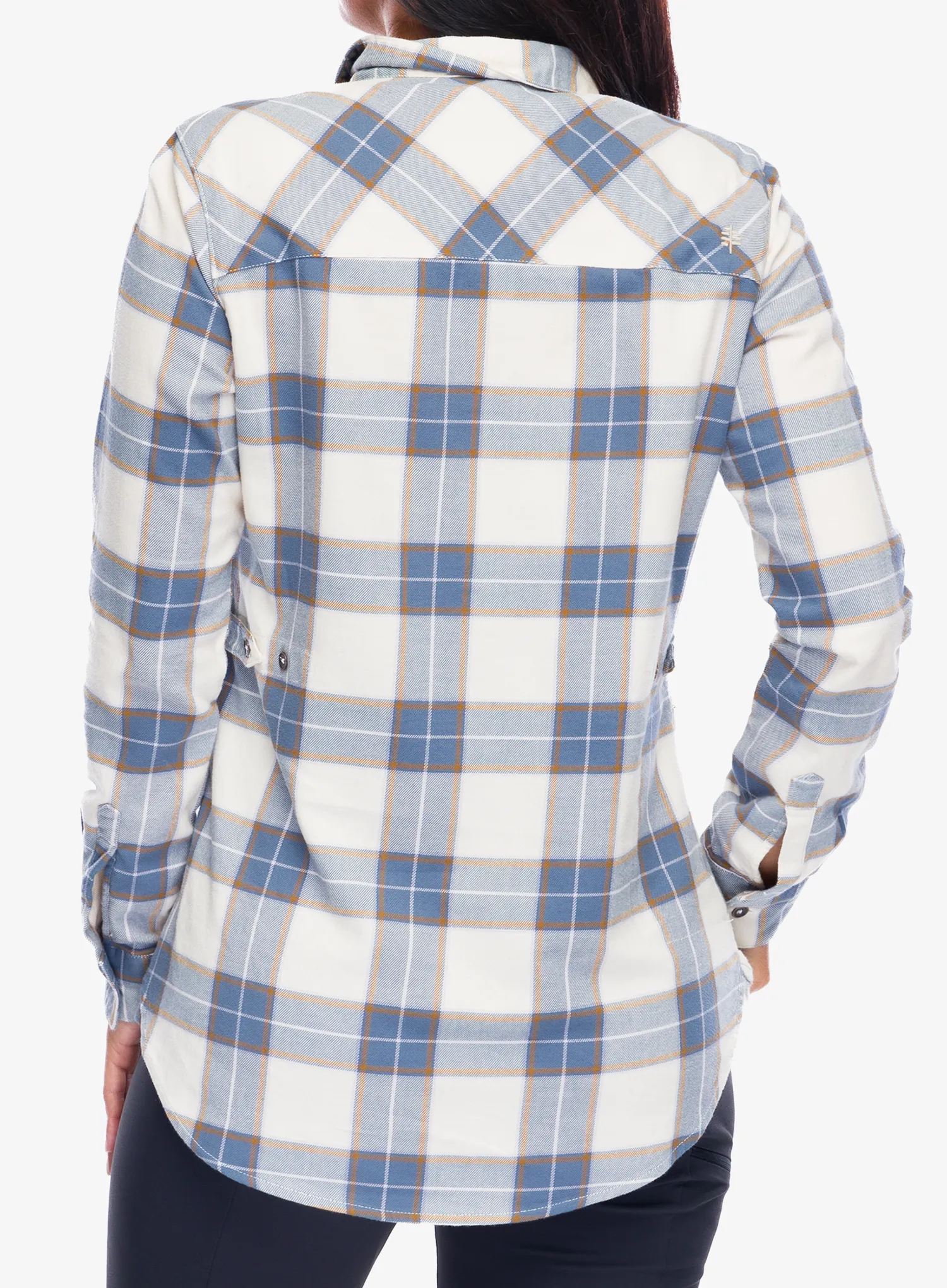 Ženska planinarska košulja Royal Robbins Lieback Flex Tunic LS - dark harbor runyon pld