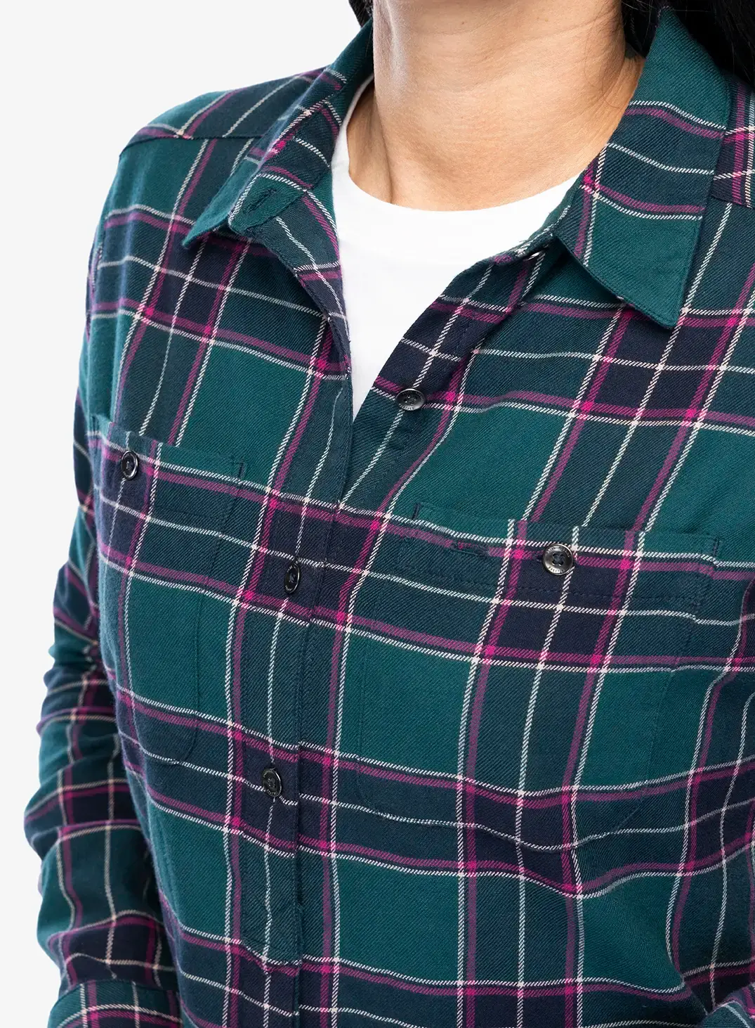 Ženska planinarska košulja Royal Robbins Lieback Flex Tunic LS - dark harbor runyon pld