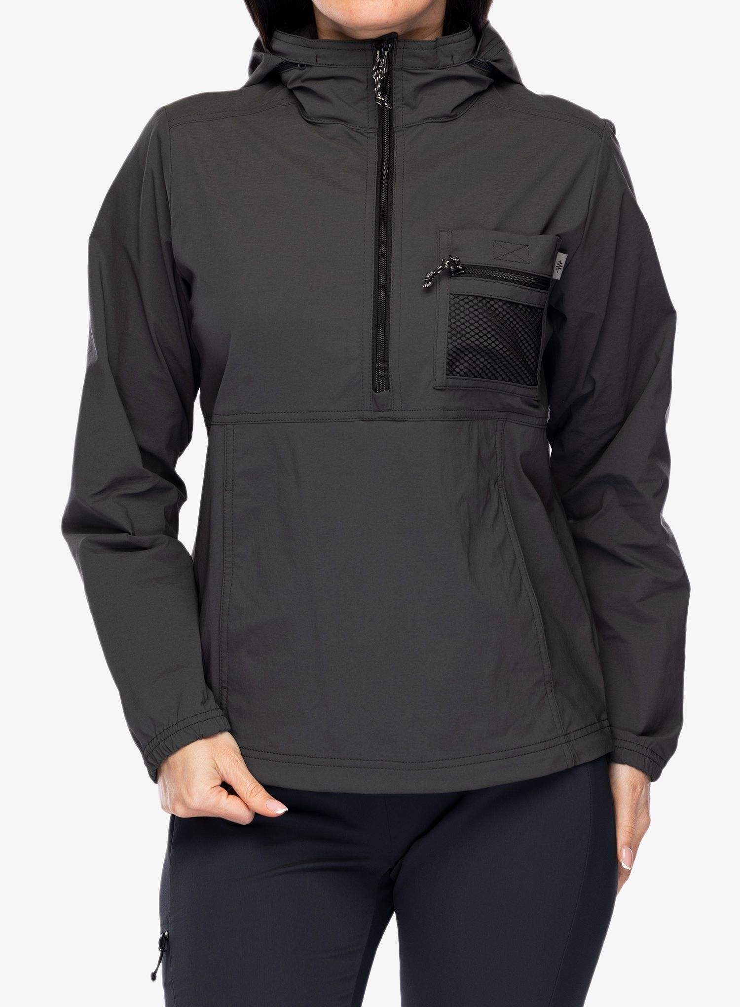 Ženska vjetrovka Royal Robbins Merced Anorak - charcoal