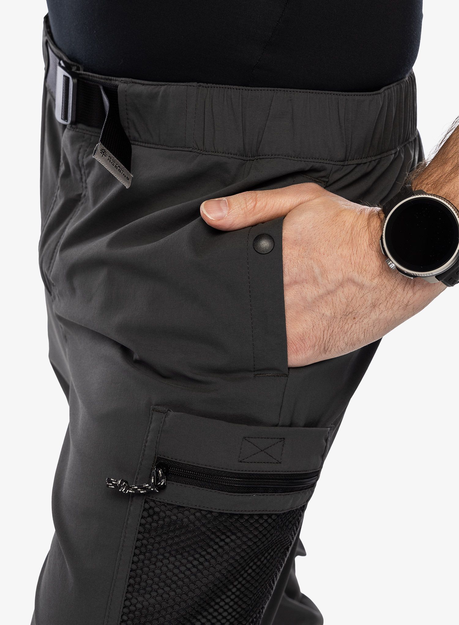 Planinarske hlače Royal Robbins Merced Pant - charcoal