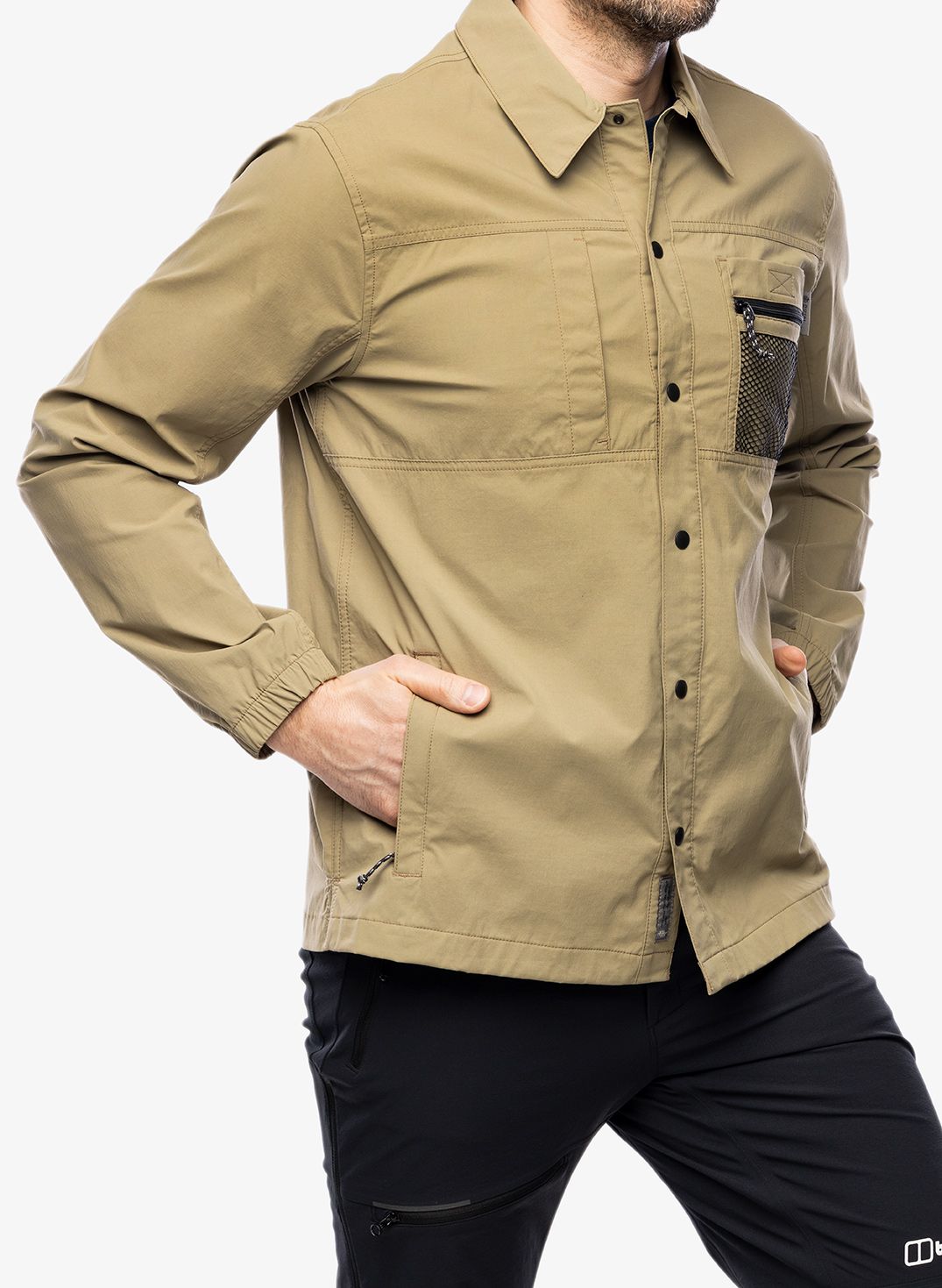 Vjetrovka Royal Robbins Merced Wind Shirt - covert green