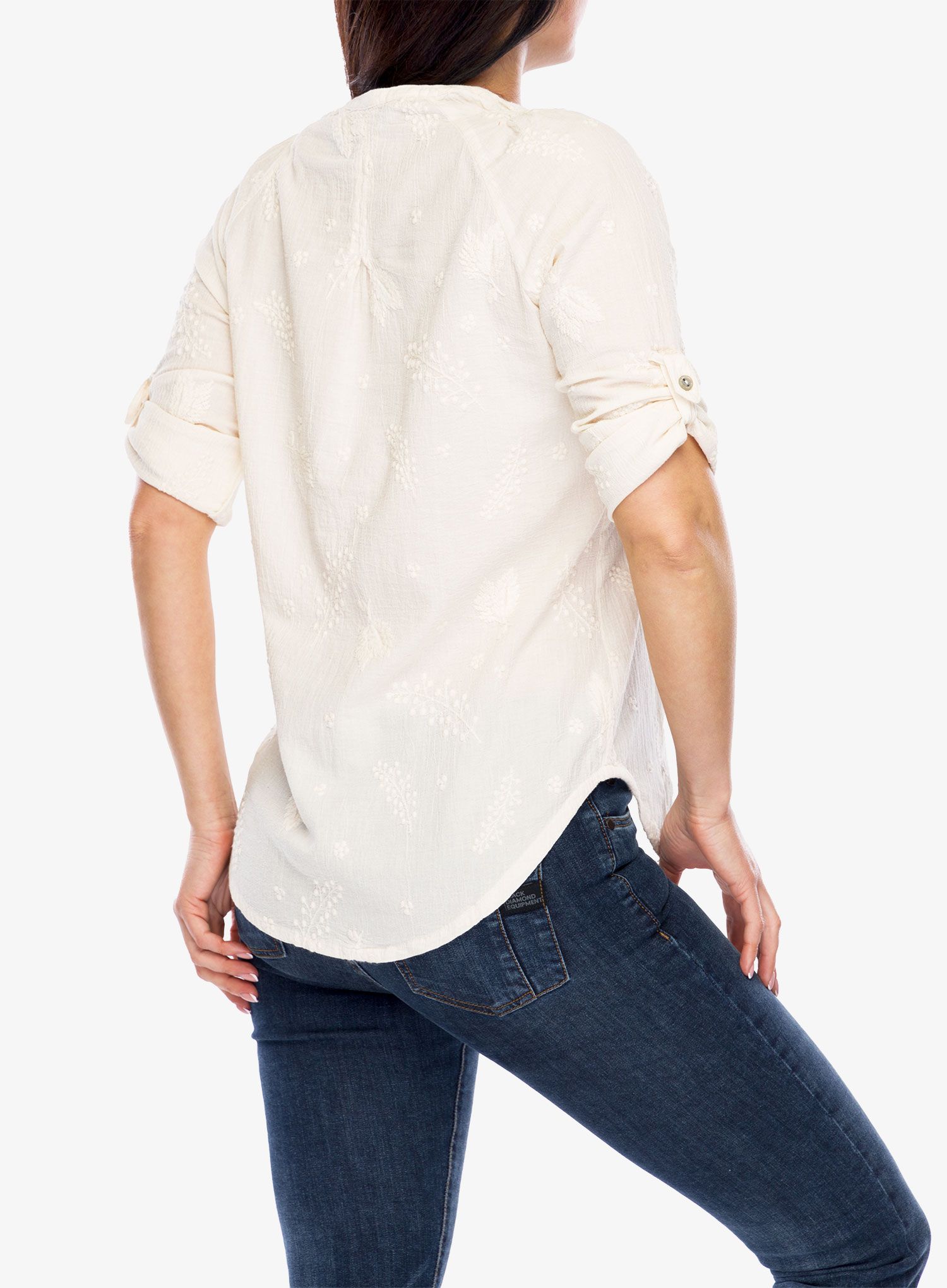 Ženska planinarska košulja Royal Robbins Oasis Tunic II 3/4 Sleeve - undyed