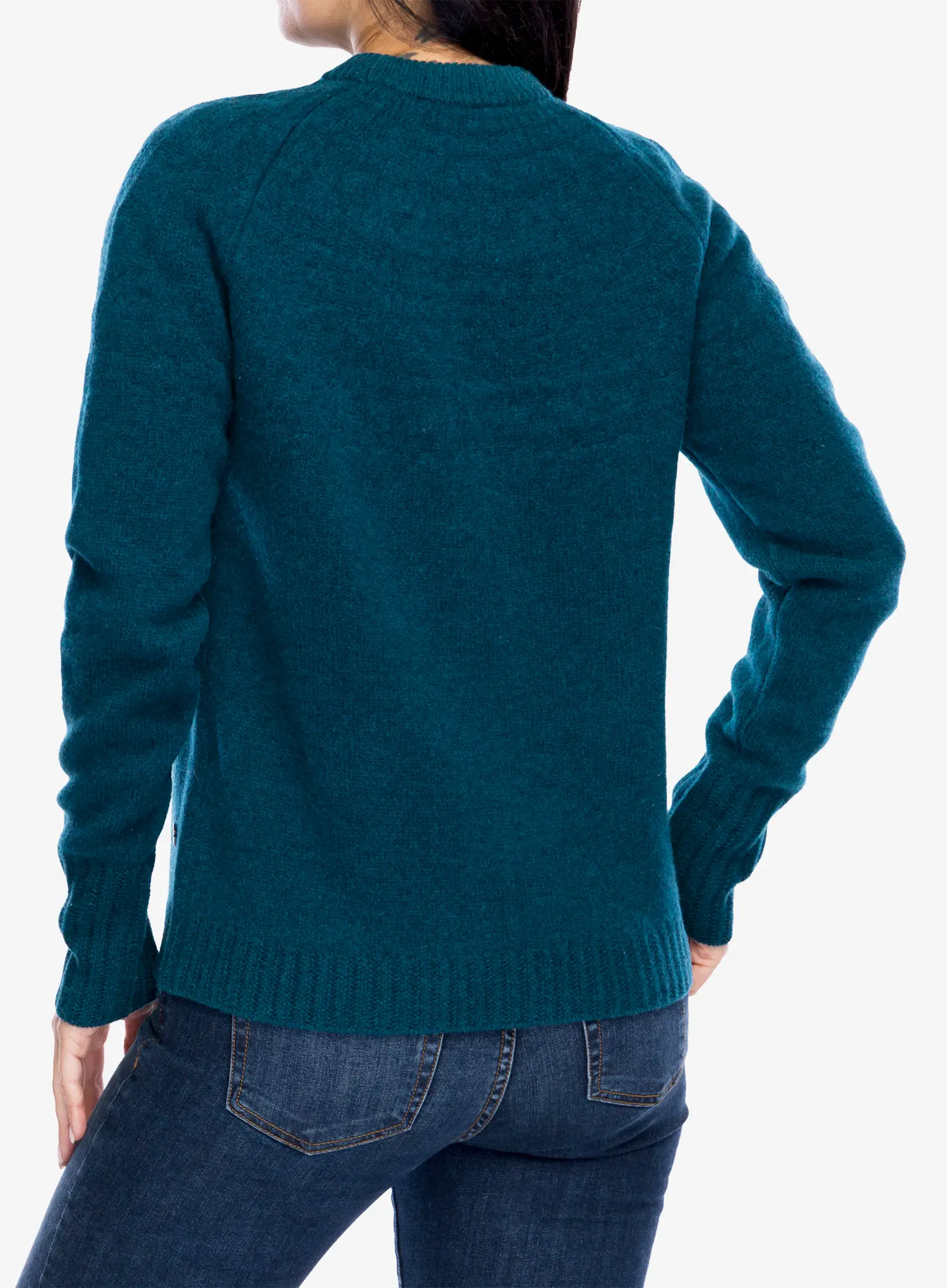 Ženski džemper Royal Robbins Rockcraft Wool Crew - blue teal