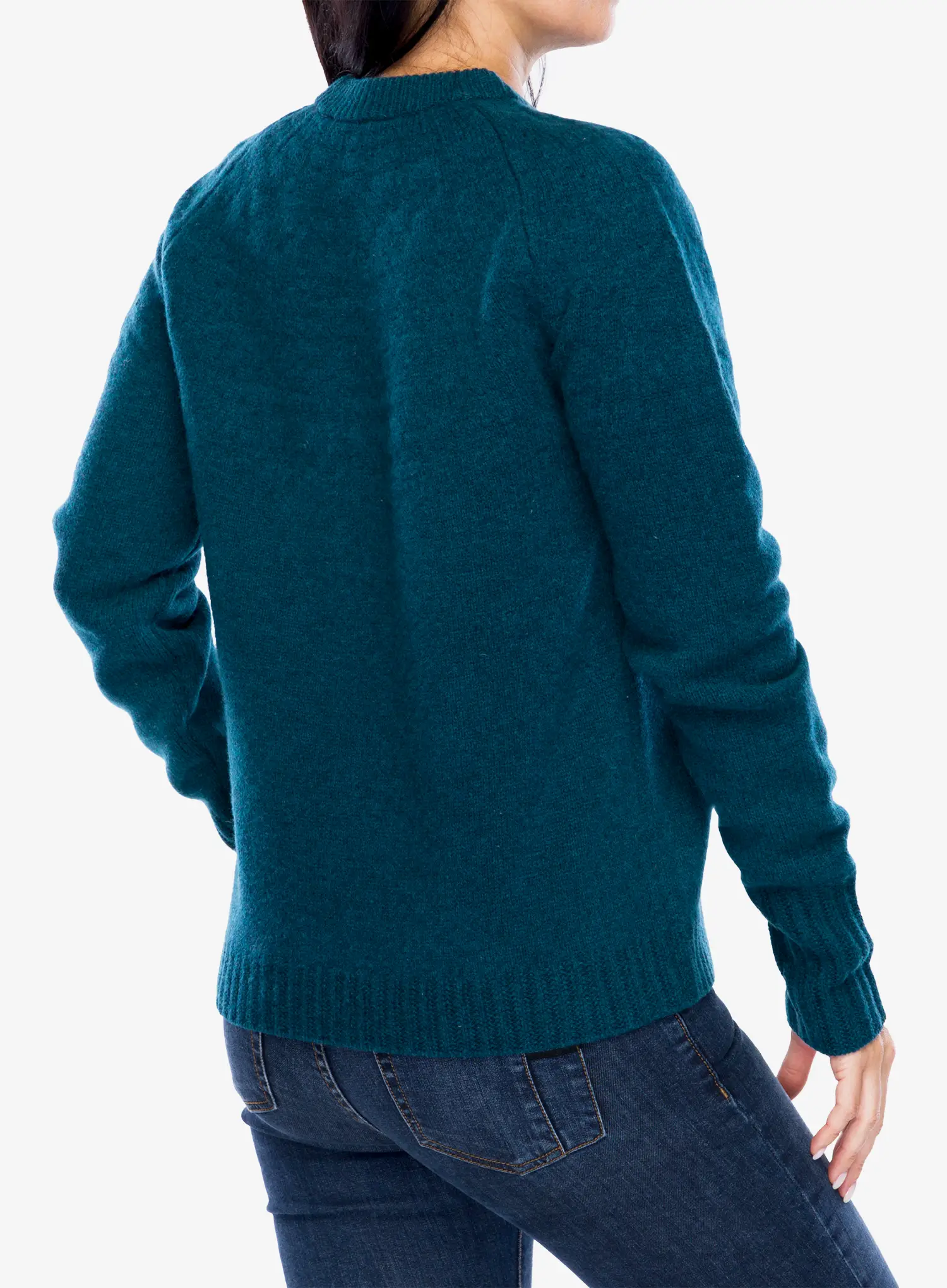 Ženski džemper Royal Robbins Rockcraft Wool Crew - blue teal