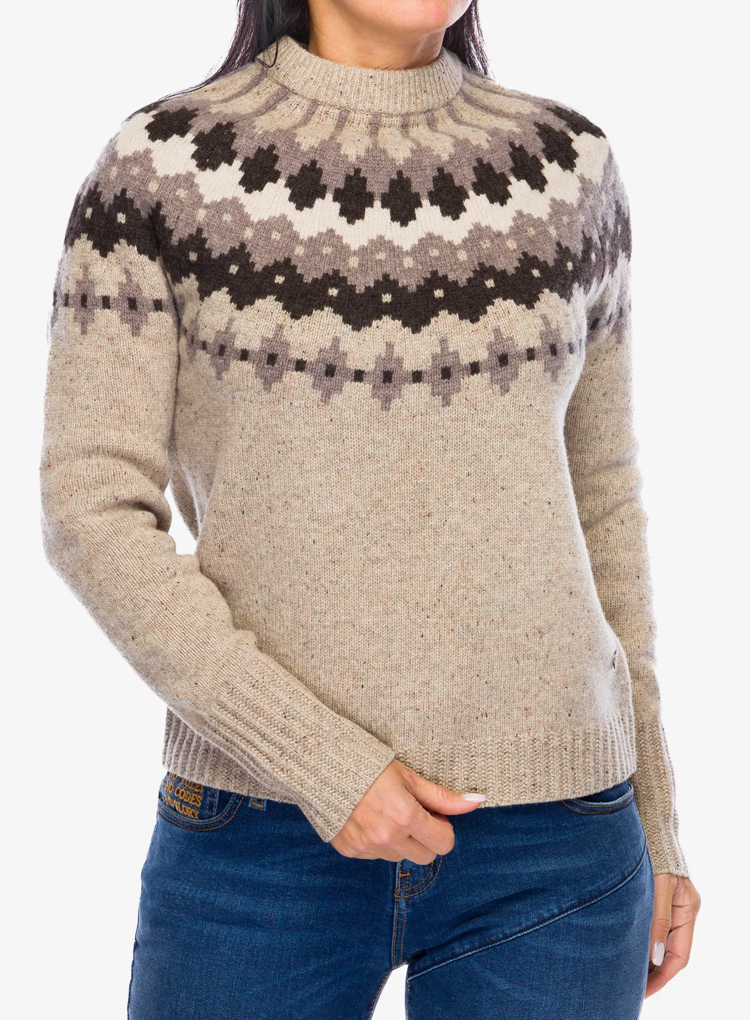 Ženski džemper Royal Robbins Rockcraft Wool Crew - sandstone snowcreek pt