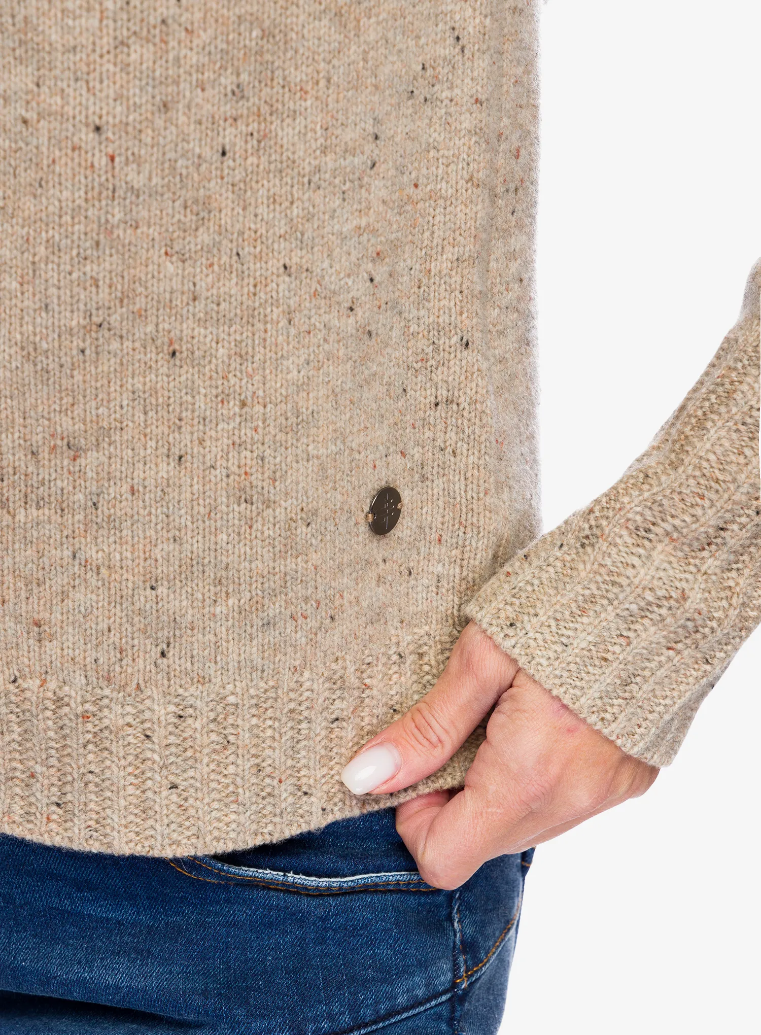 Ženski džemper Royal Robbins Rockcraft Wool Crew - sandstone snowcreek pt