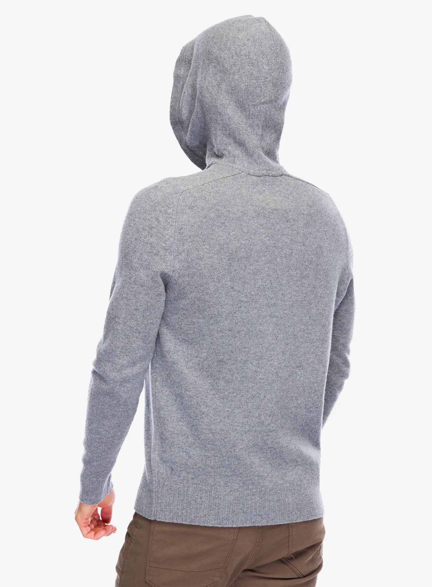 Muški džemper Royal Robbins Rockcraft Wool Hoodie - lt pewter htr