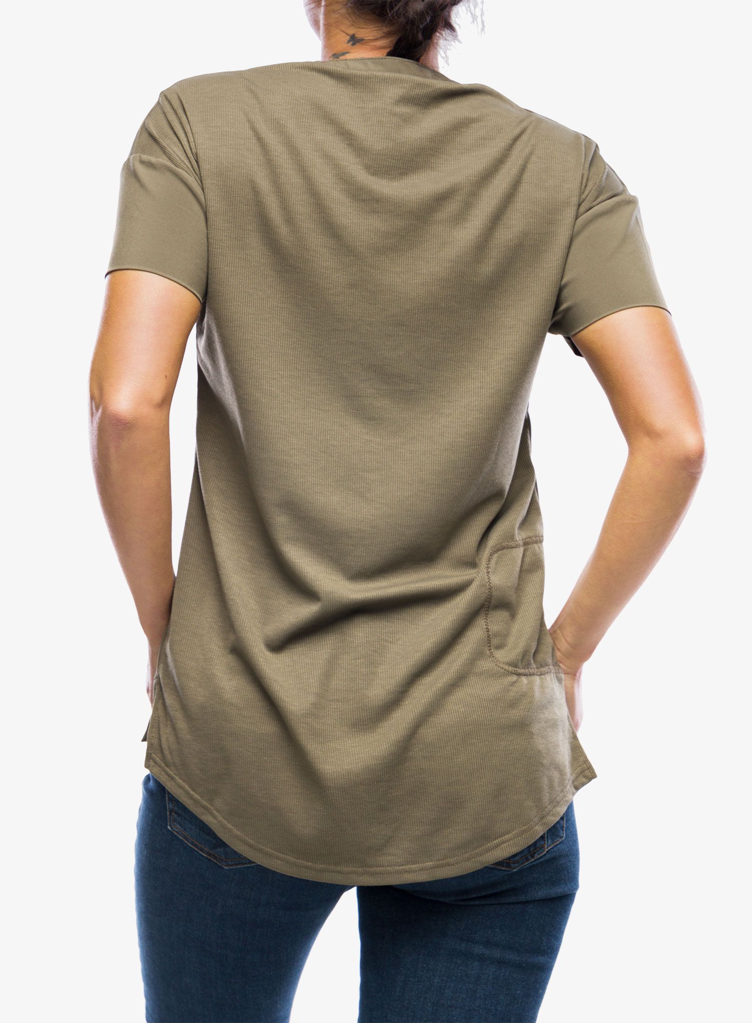 Ženska putna košulja Royal Robbins Spotless Evolution S/S - everglade