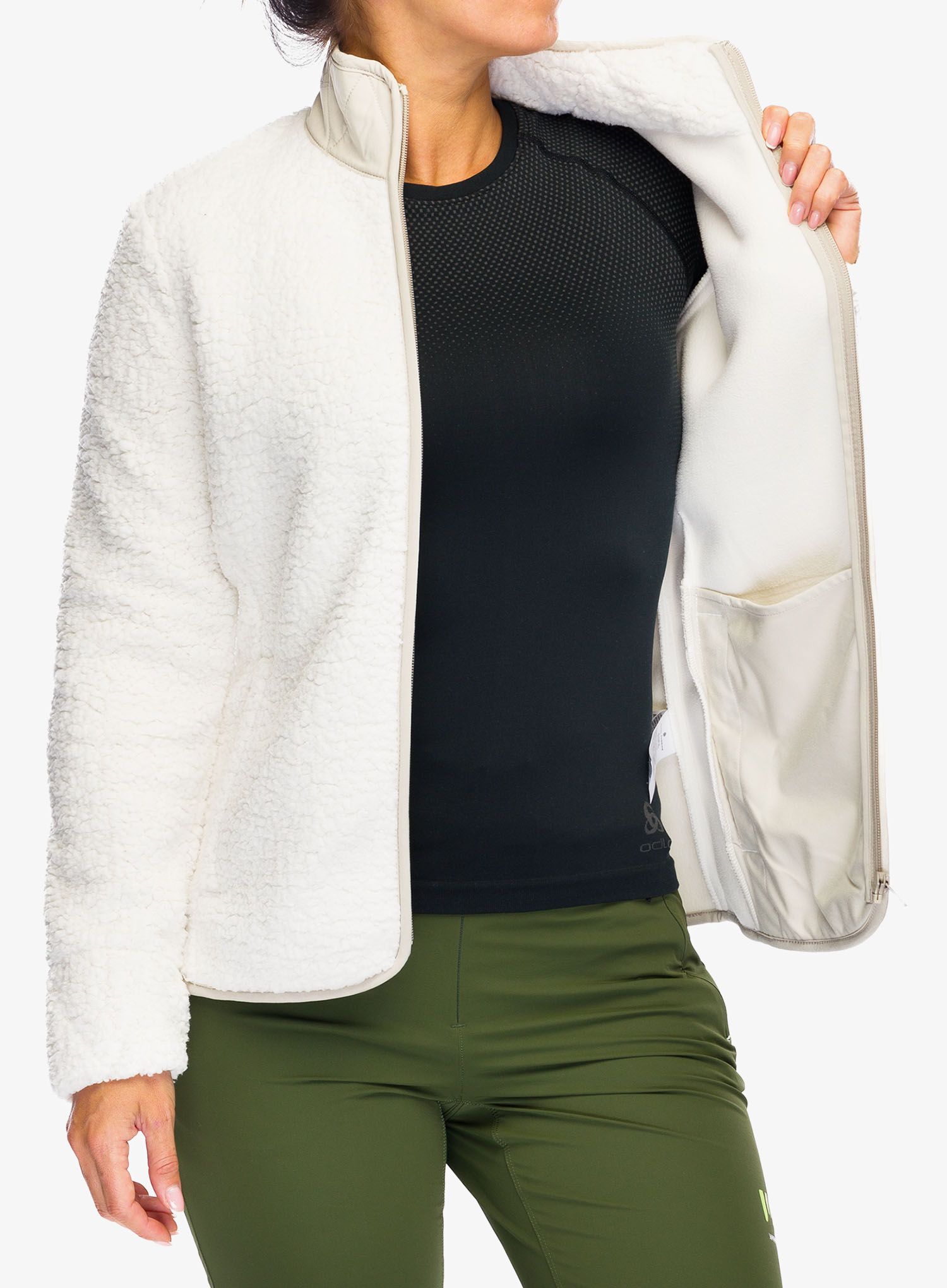 Ženska jakna od flisa Royal Robbins Urbanesque Jacket - creme
