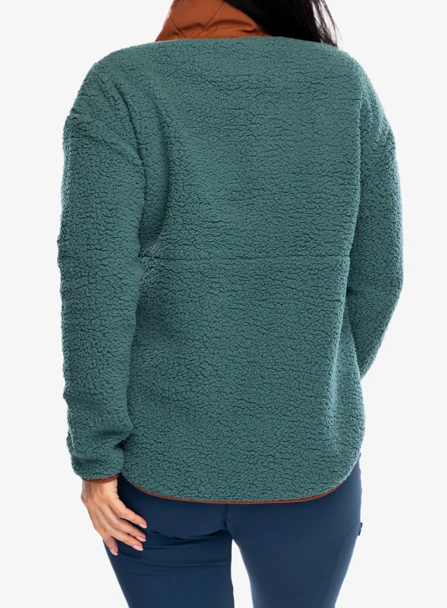 Ženska dukserica Royal Robbins Urbanesque Sherpa 1/2 Zip - sea pine