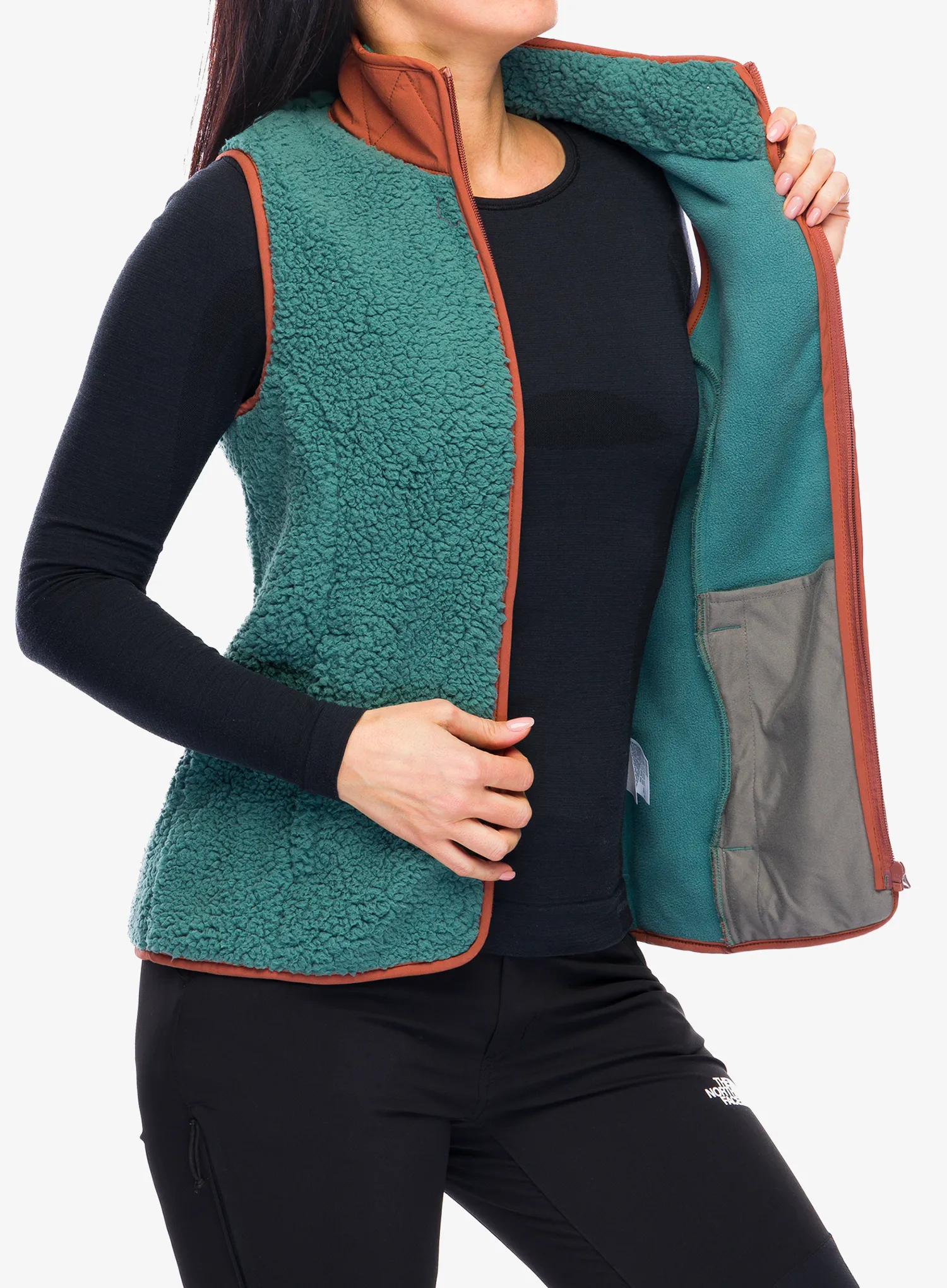 Ženski prsluk Royal Robbins Urbanesque Vest - burnt grape