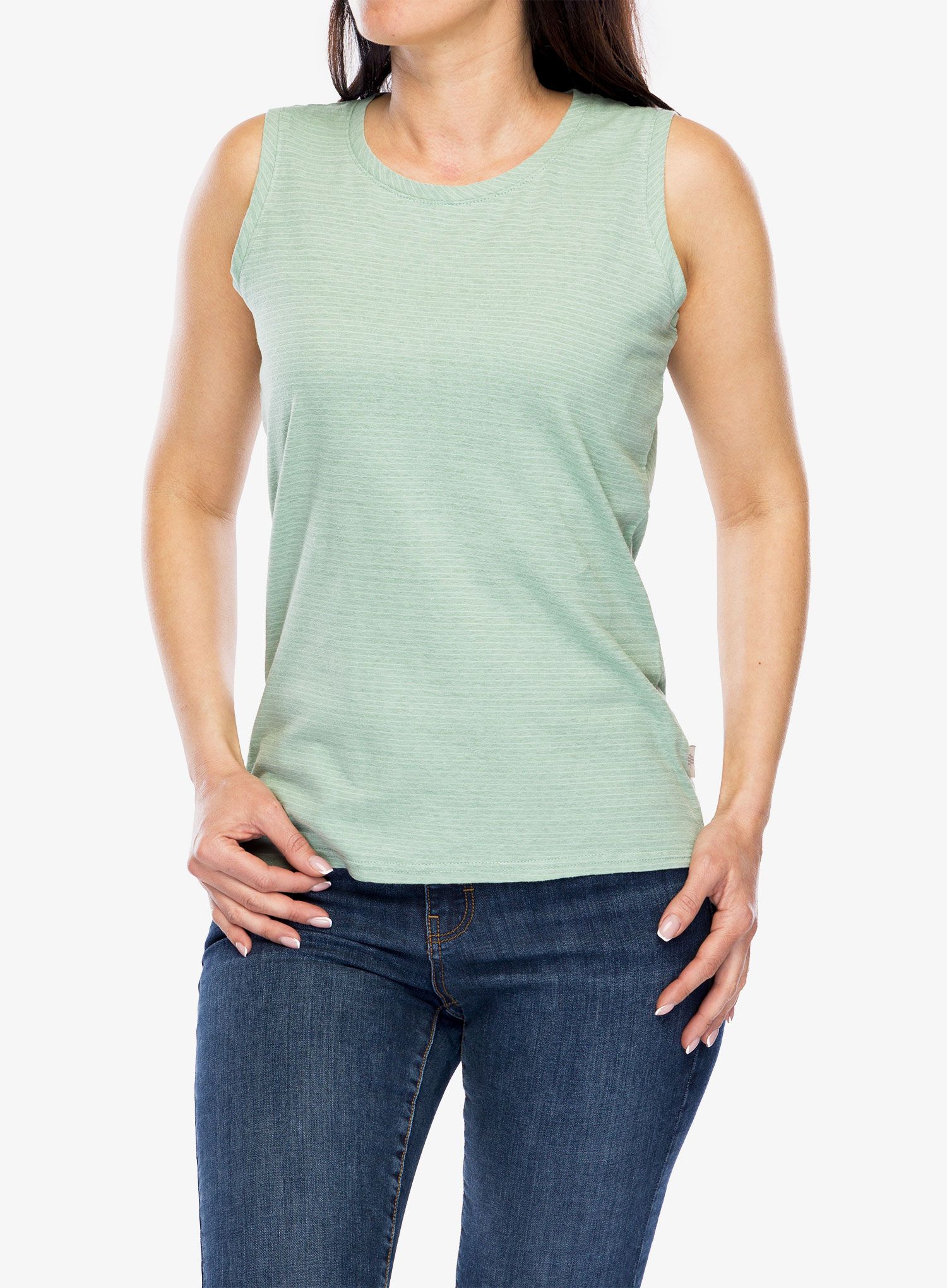 Ženski top Royal Robbins Vacationer Tank - sage leaf str