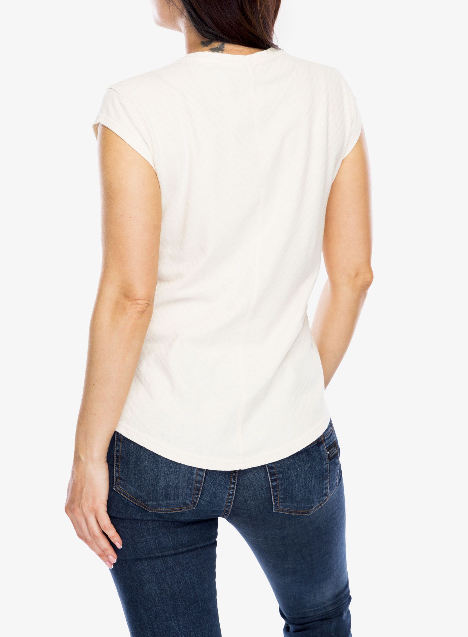 Ženska majica Royal Robbins Vacationer V-Neck SS - undyed