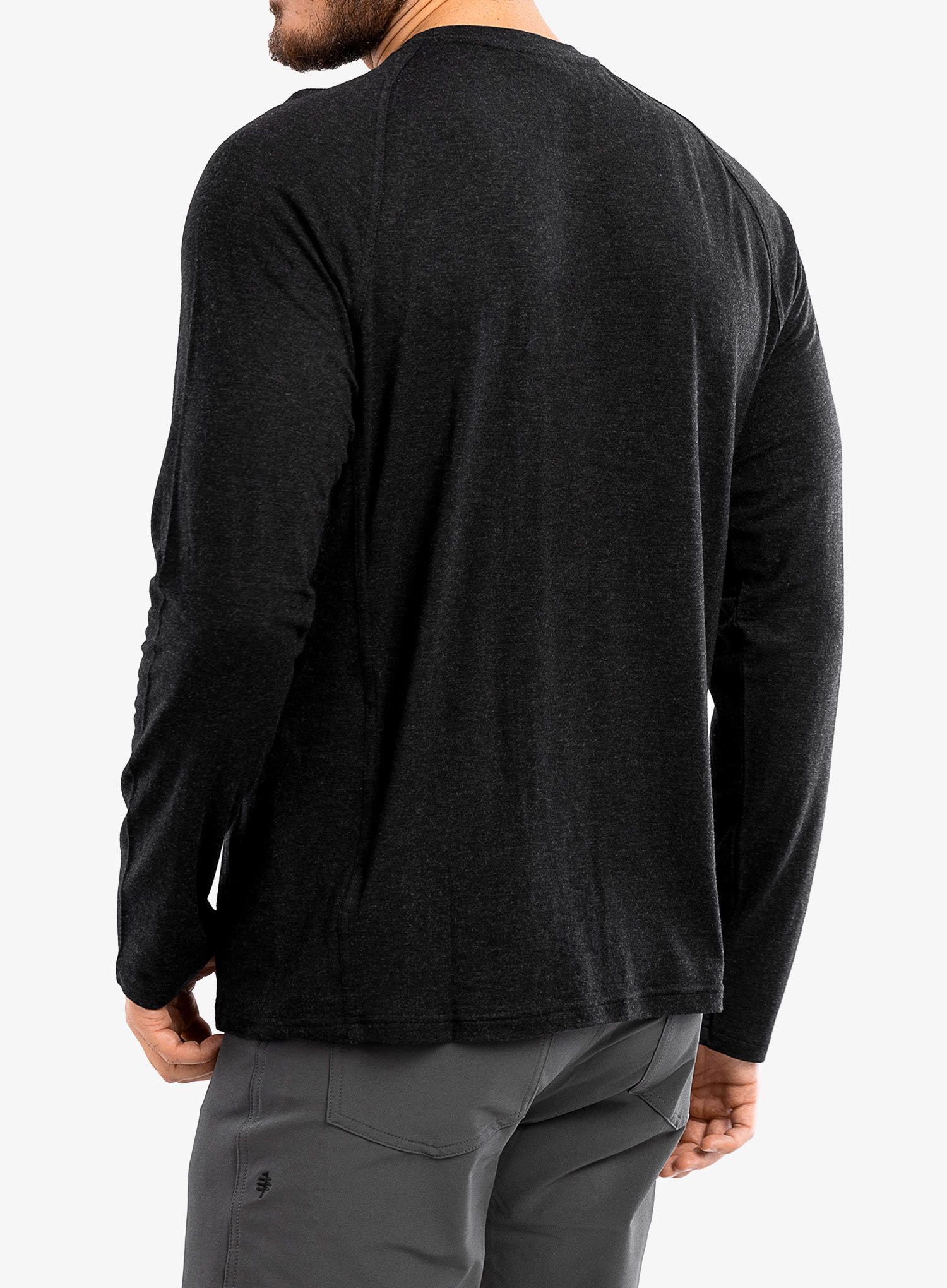 Termoaktivna dukserica Royal Robbins Venturelayer 200 LS - jet black htr