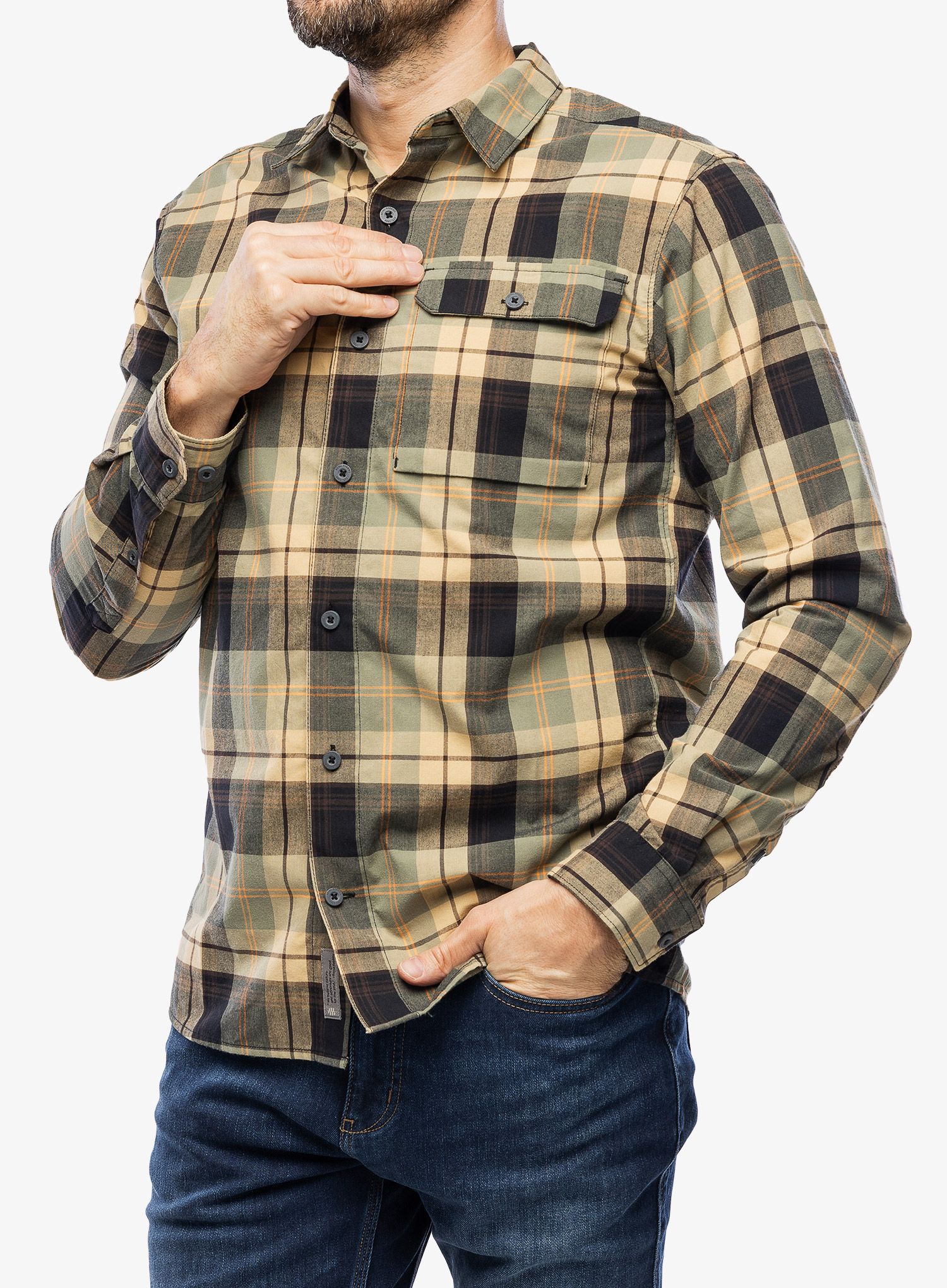 Planinarska košulja Royal Robbins Westlands Plaid L/S - jet black dobson pld
