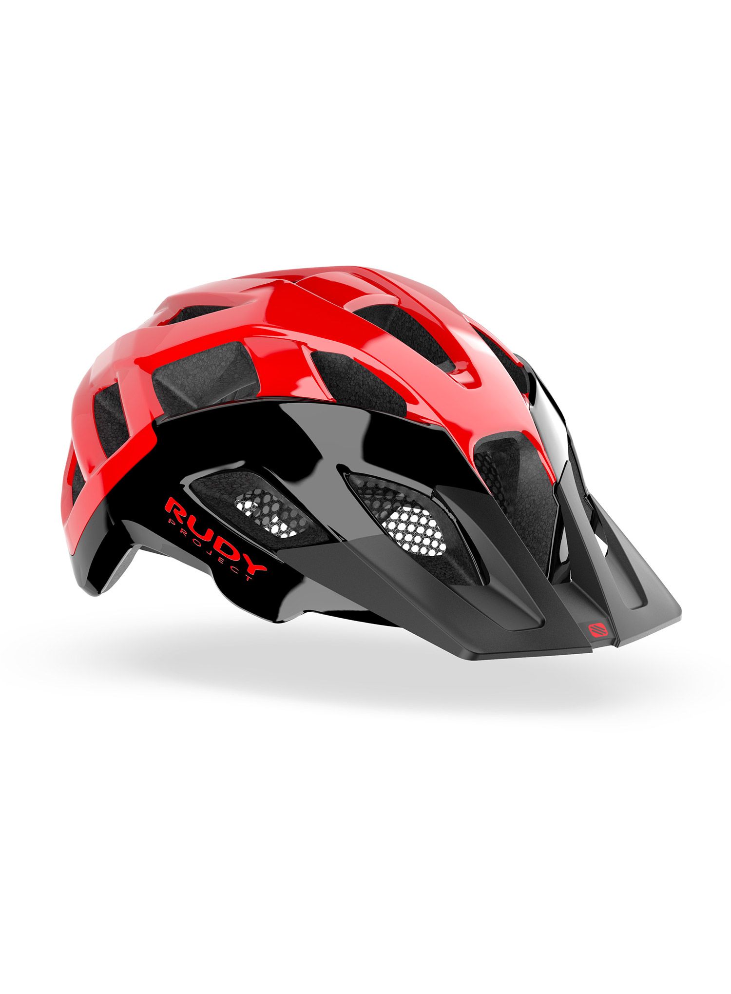 Biciklistička kaciga Rudy Project Crossway - black/red/shiny