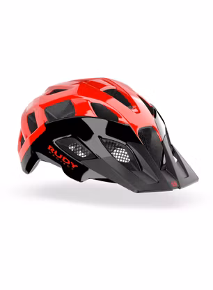 Biciklistička kaciga Rudy Project Crossway - black/red/shiny