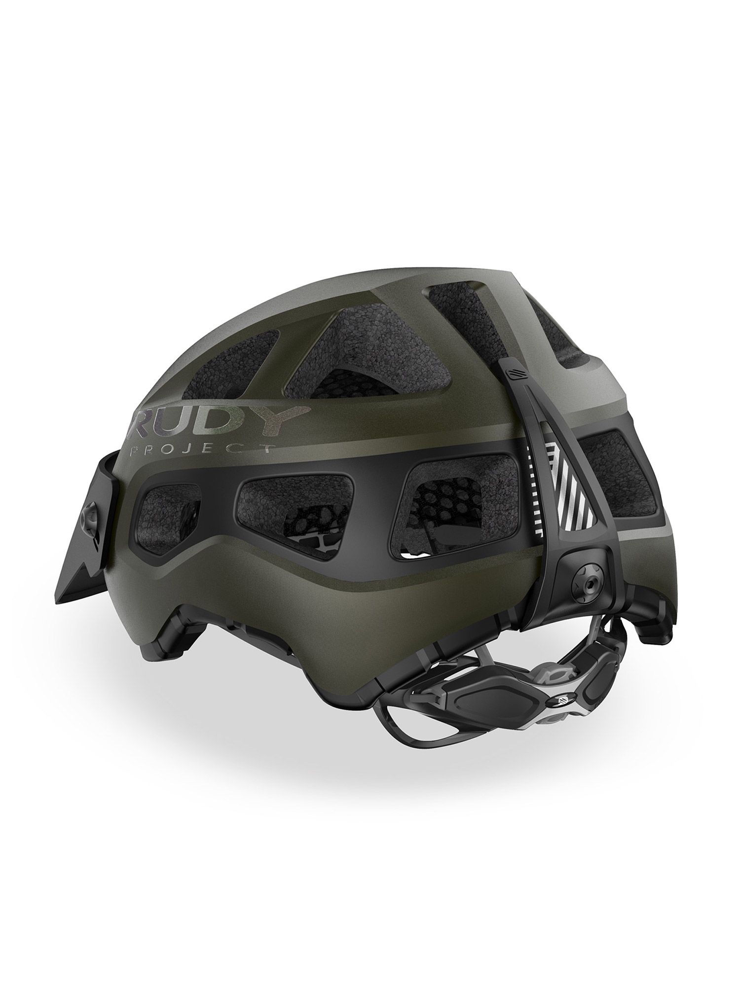 Kaciga enduro Rudy Project Protera+ - metal green/black matte