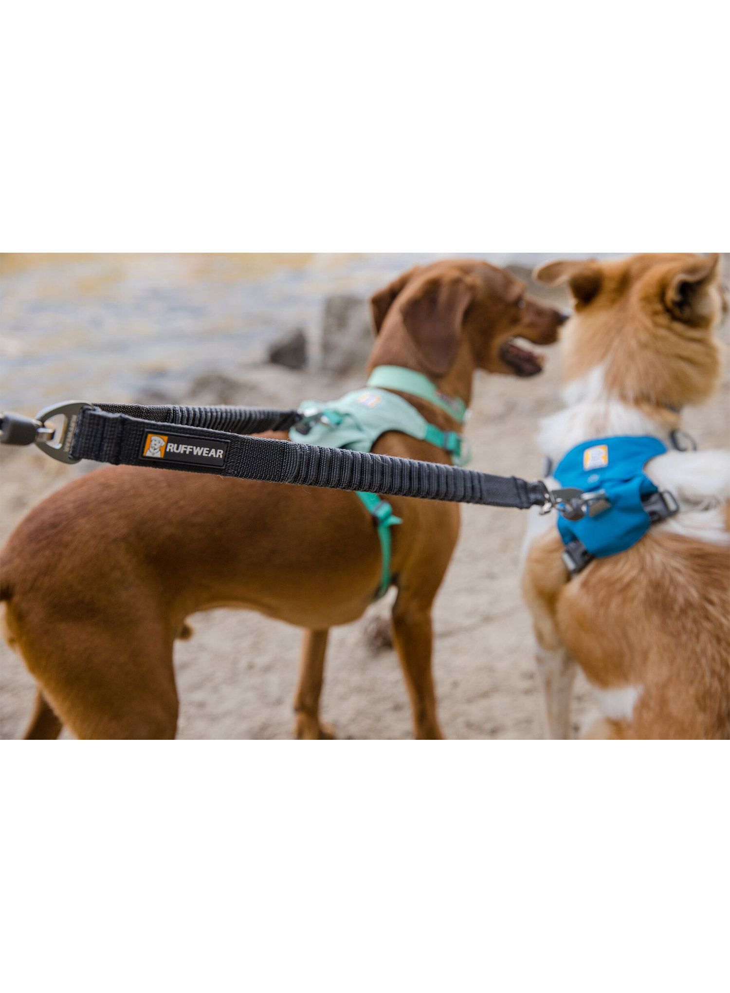 Vezna pločica Ruffwear Double Track Coupler - basalt gray