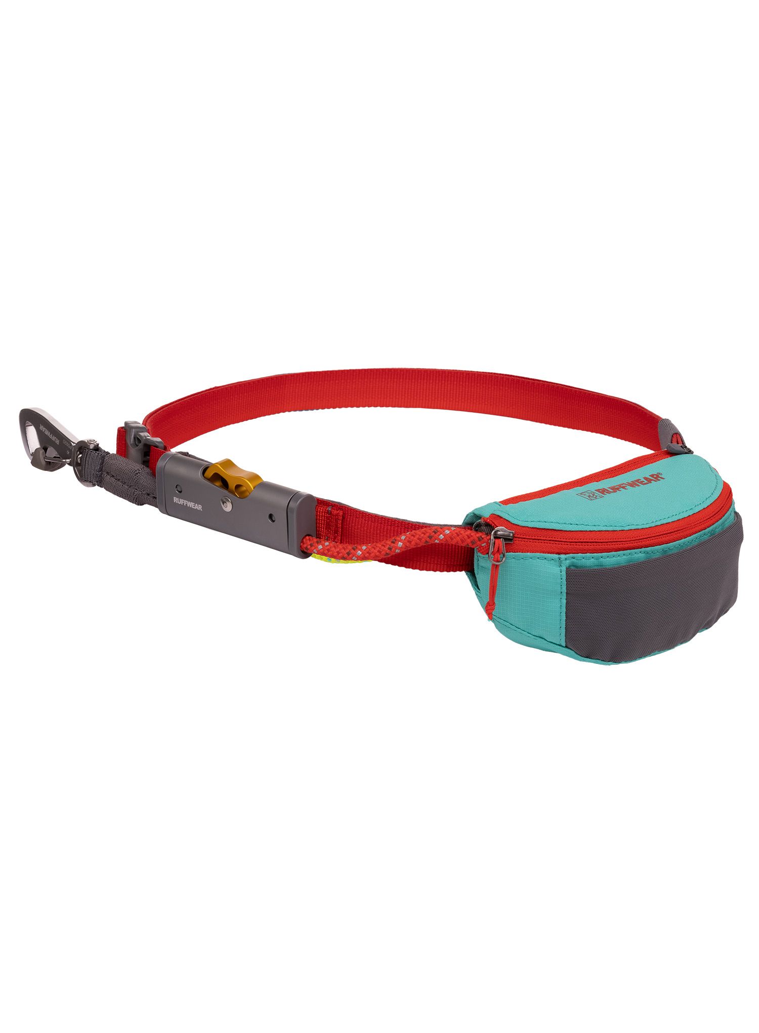 Povodac za psa Ruffwear Hitch Hiker Leash - aurora teal