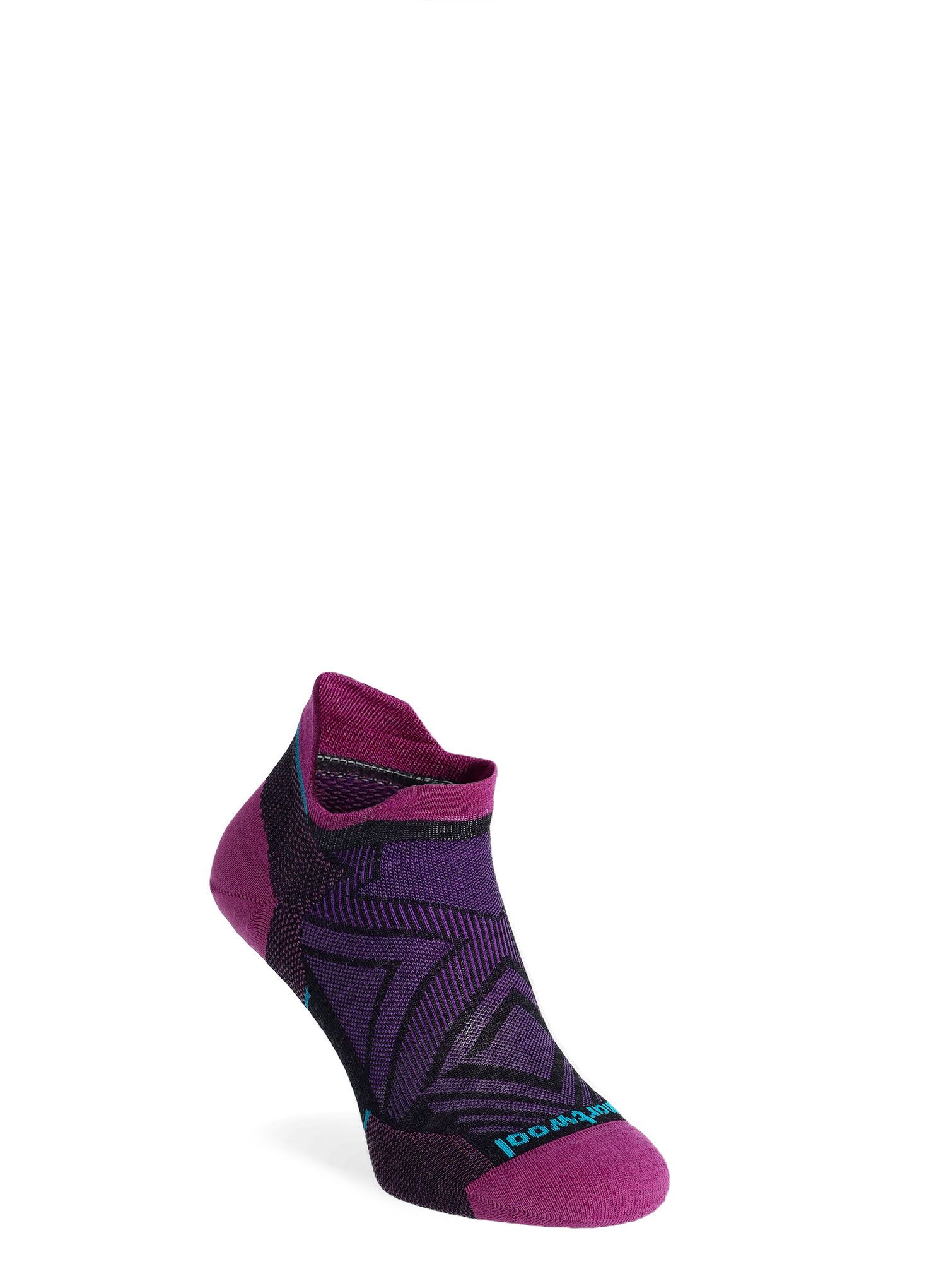 Ženske merino čarape Smartwool Run Zero Cushion Low Ankle Socks - charcoal