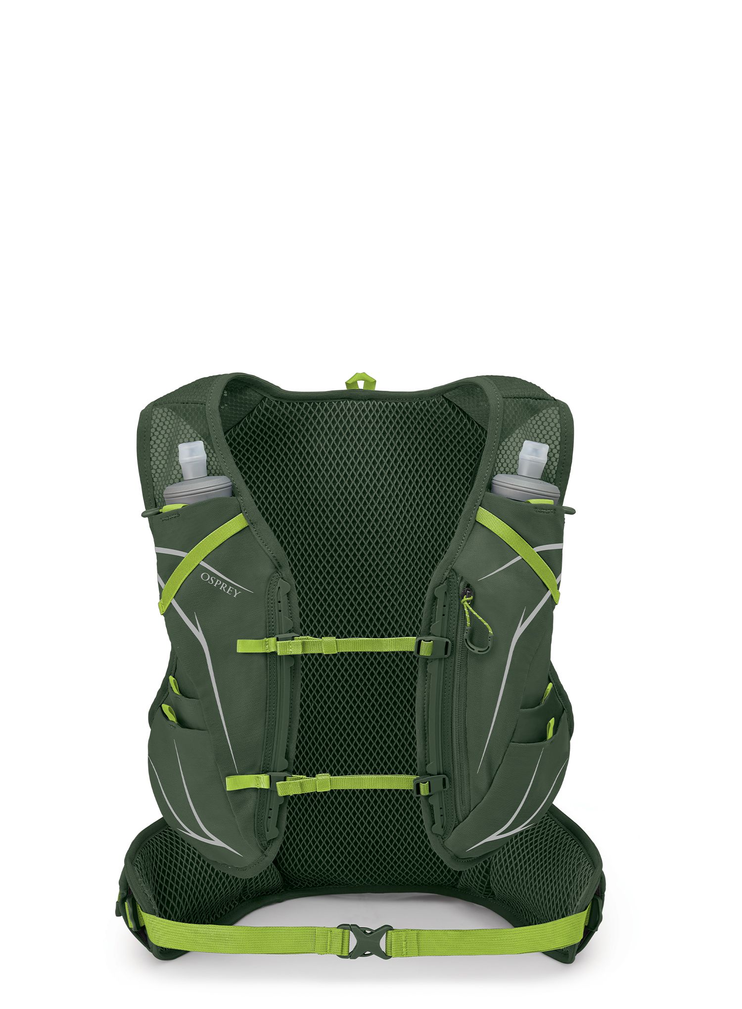 Ruksak za trčanje Osprey Duro 15 - seaweed green/limon