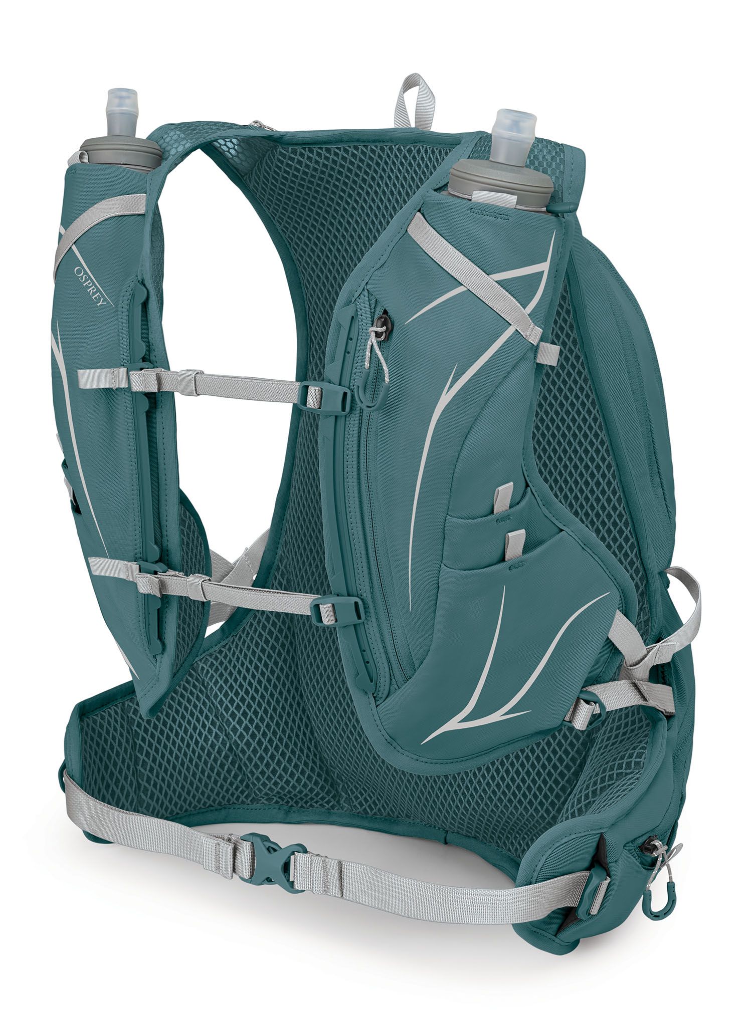 Ruksak za trčanje Osprey Dyna 15 - cascade blue/silver lining
