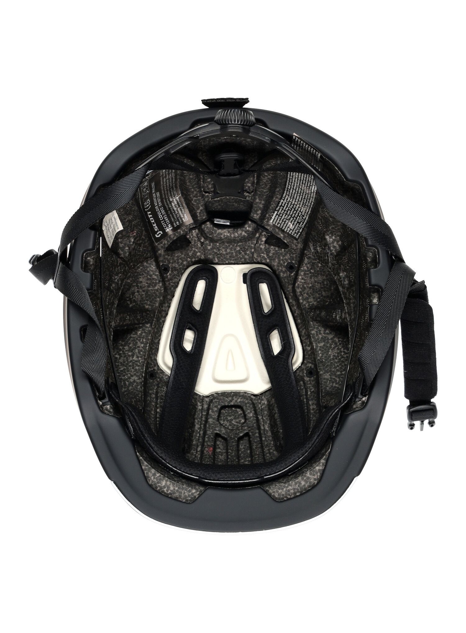 Kaciga za turno skijanje SCOTT Couloir Mountain - white/black