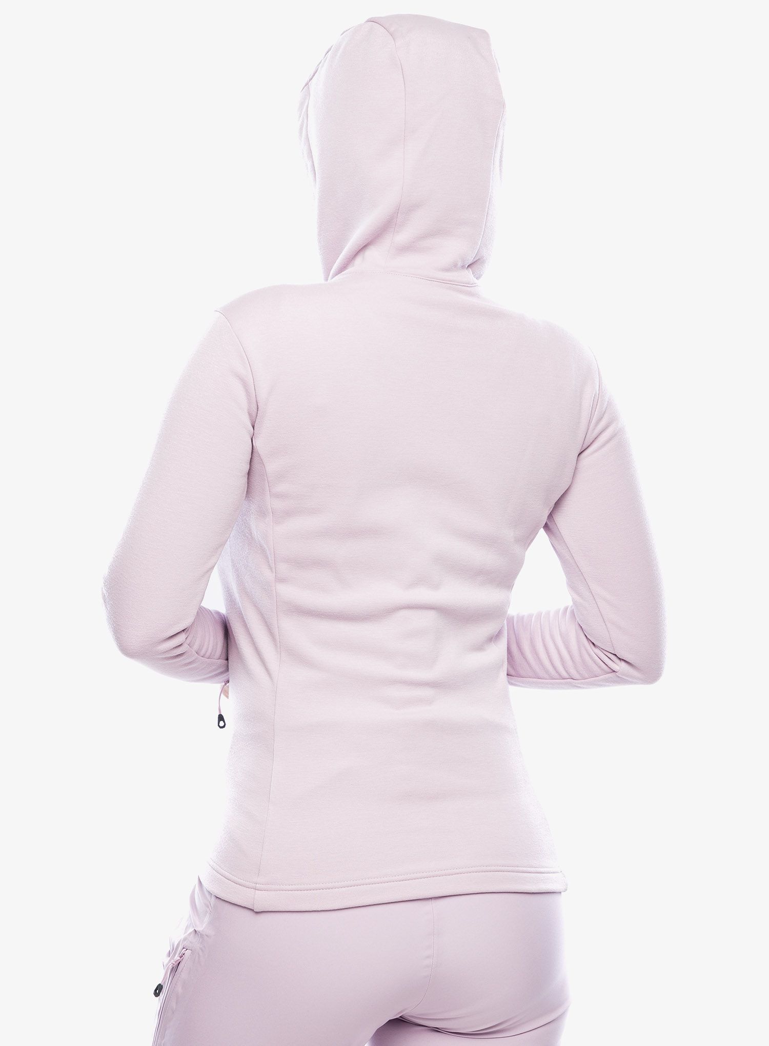 Ženska jakna SCOTT Defined Warm Hybrid Hoody - cloud pink