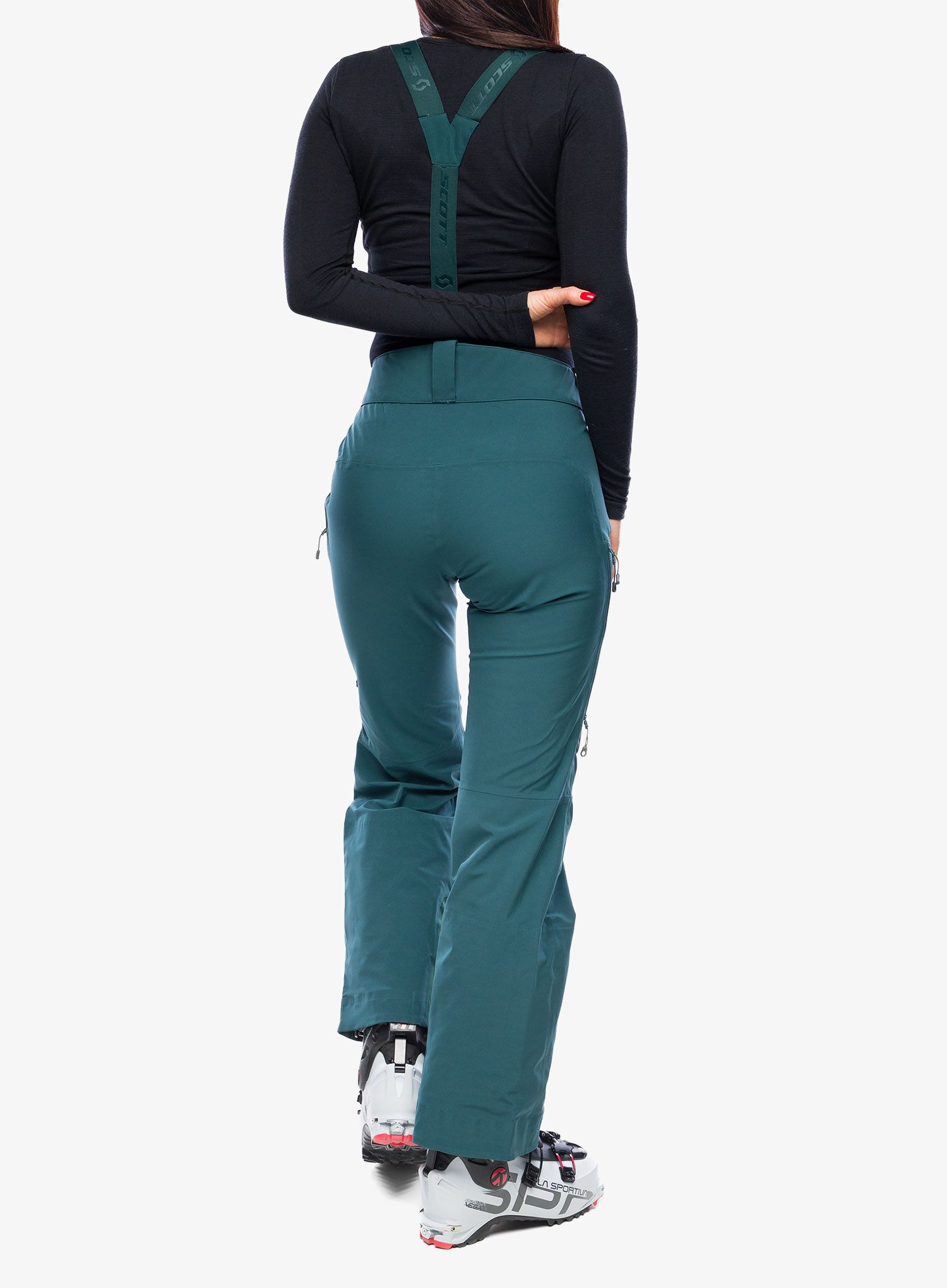 Ženske skijaške hlače SCOTT Explorair 3L Pants - aruba green