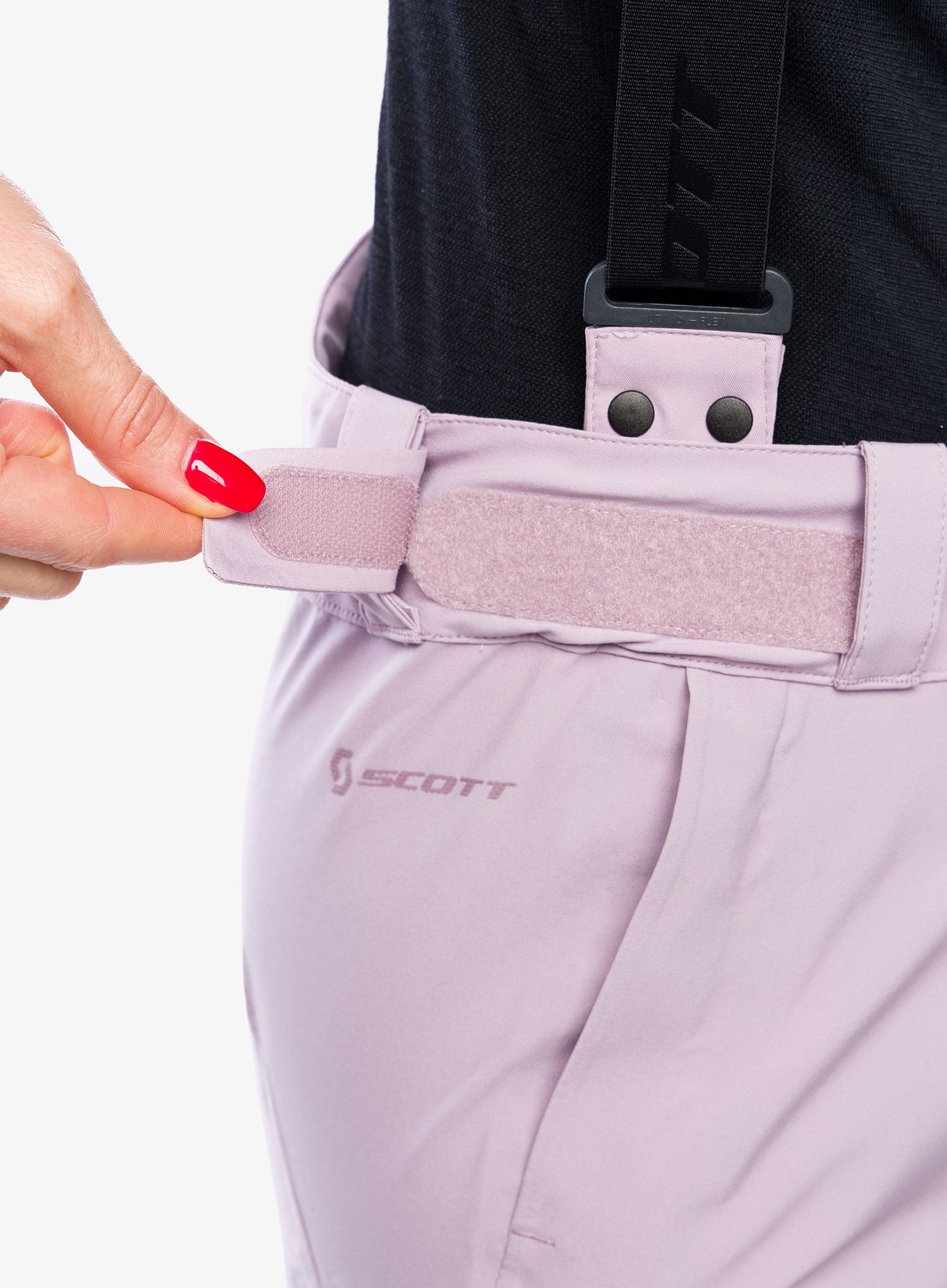 Ženske skijaške hlače SCOTT Explorair 3L Pants - cloud pink