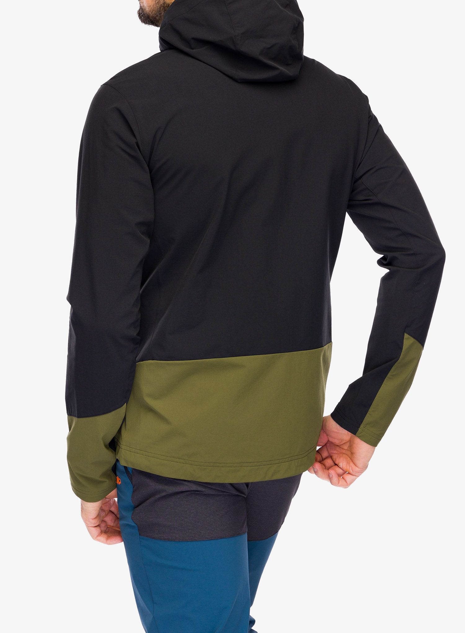 Softshell jakna SCOTT JKT Explorair Softshell SL - black/fir green