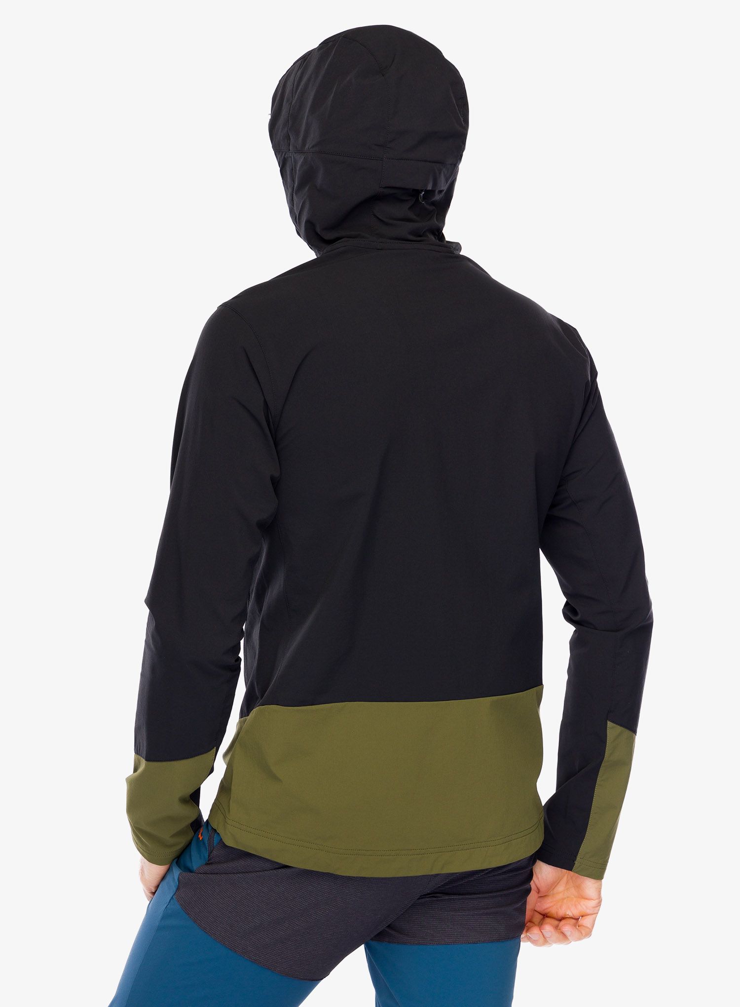 Softshell jakna SCOTT JKT Explorair Softshell SL - black/fir green