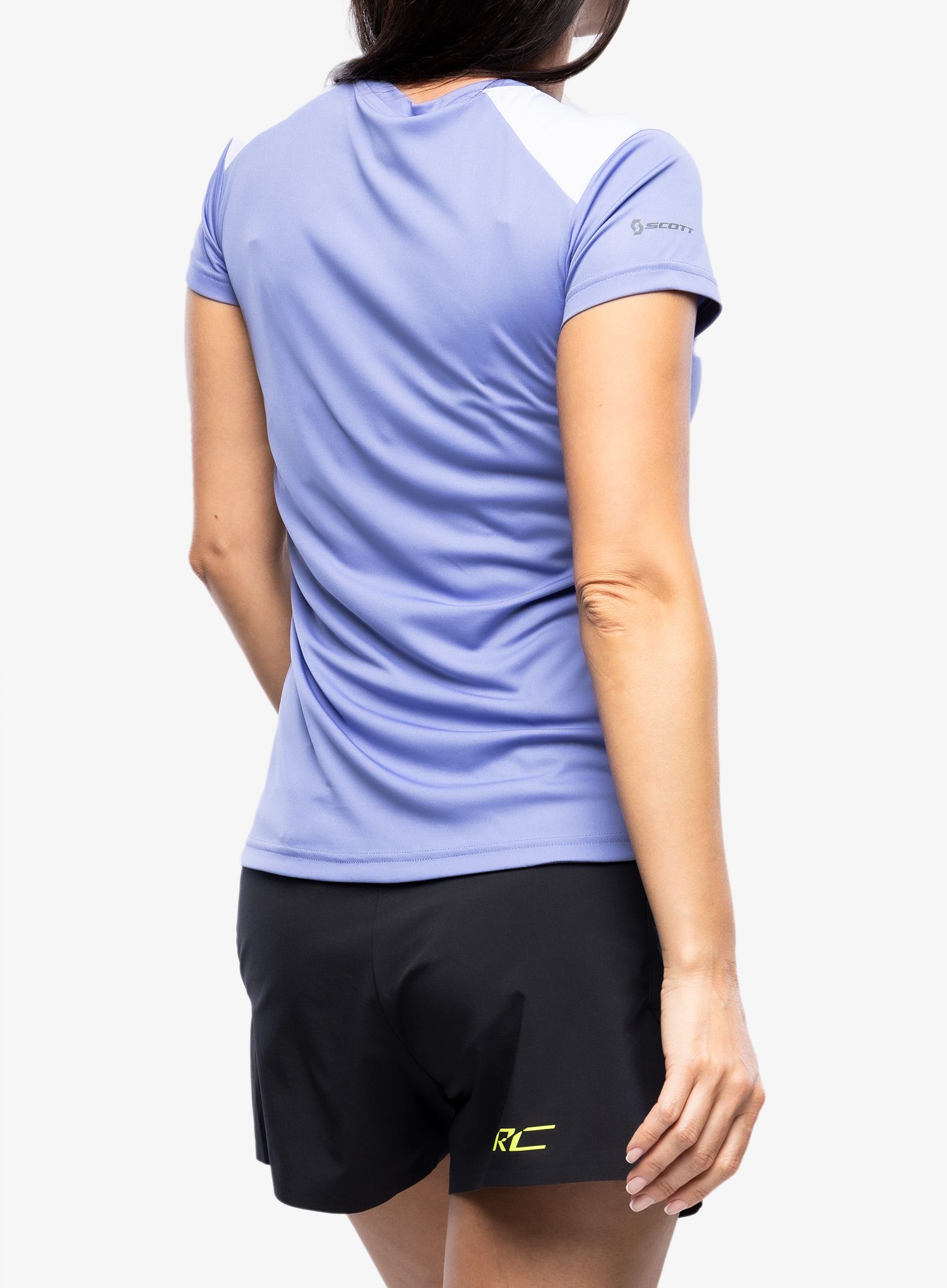 Ženska majica za trčanje SCOTT Endurance Tech S/S - dream blue/blue