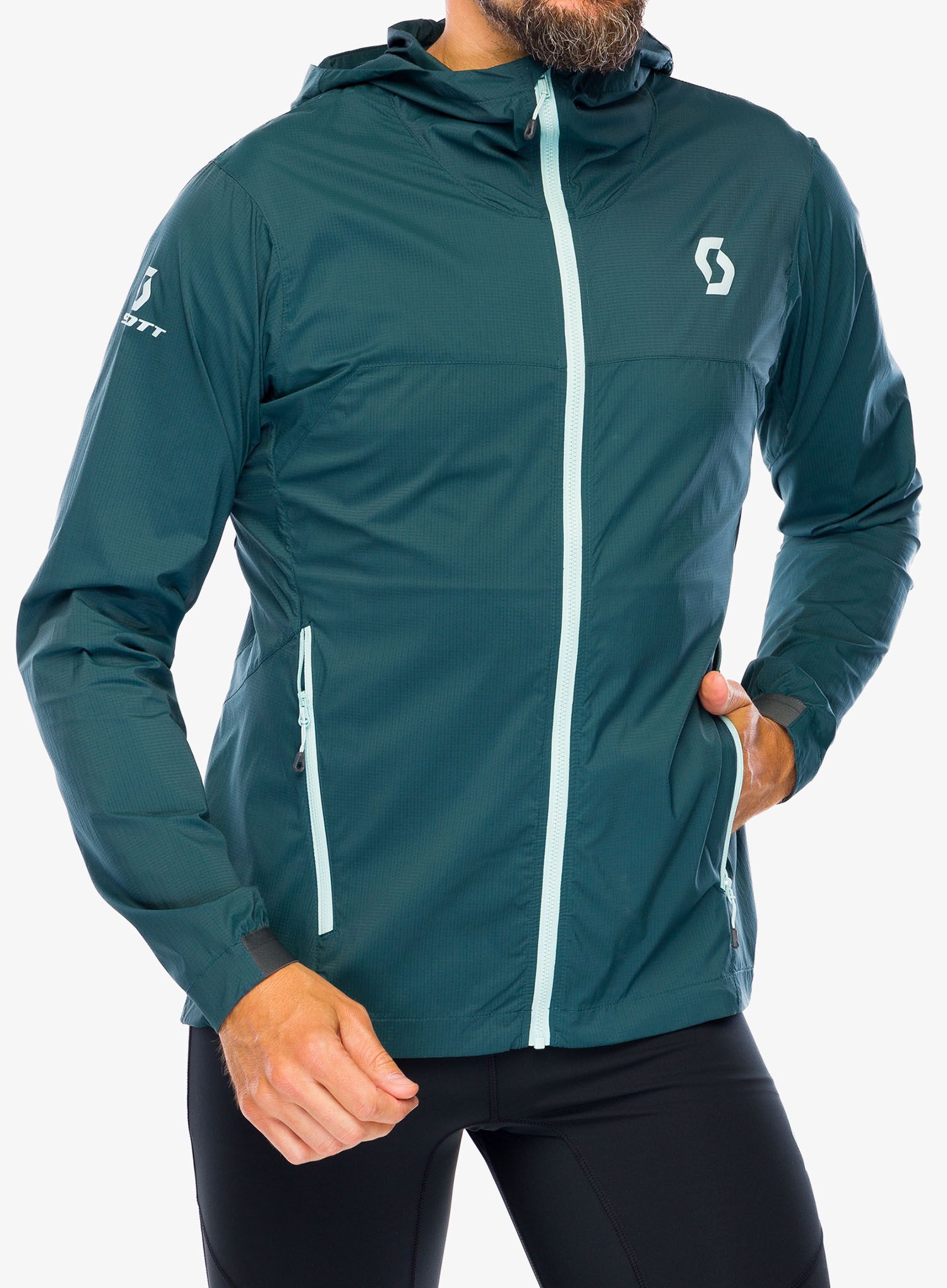 Vjetrovka SCOTT Explorair Light WB - aruba green