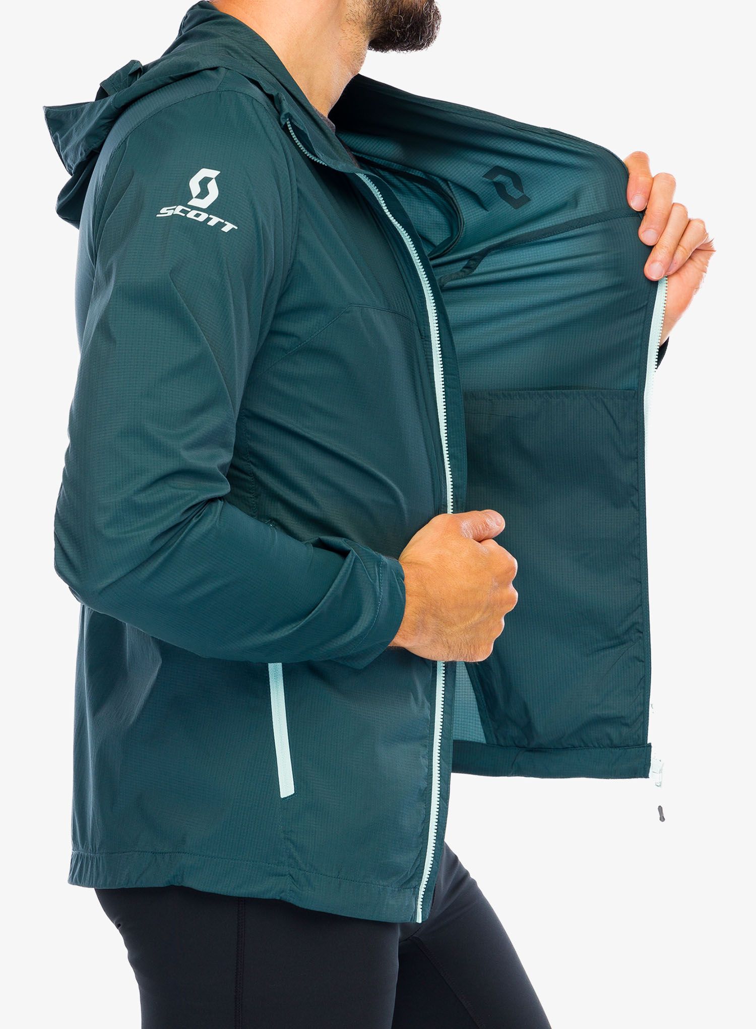 Vjetrovka SCOTT Explorair Light WB - aruba green