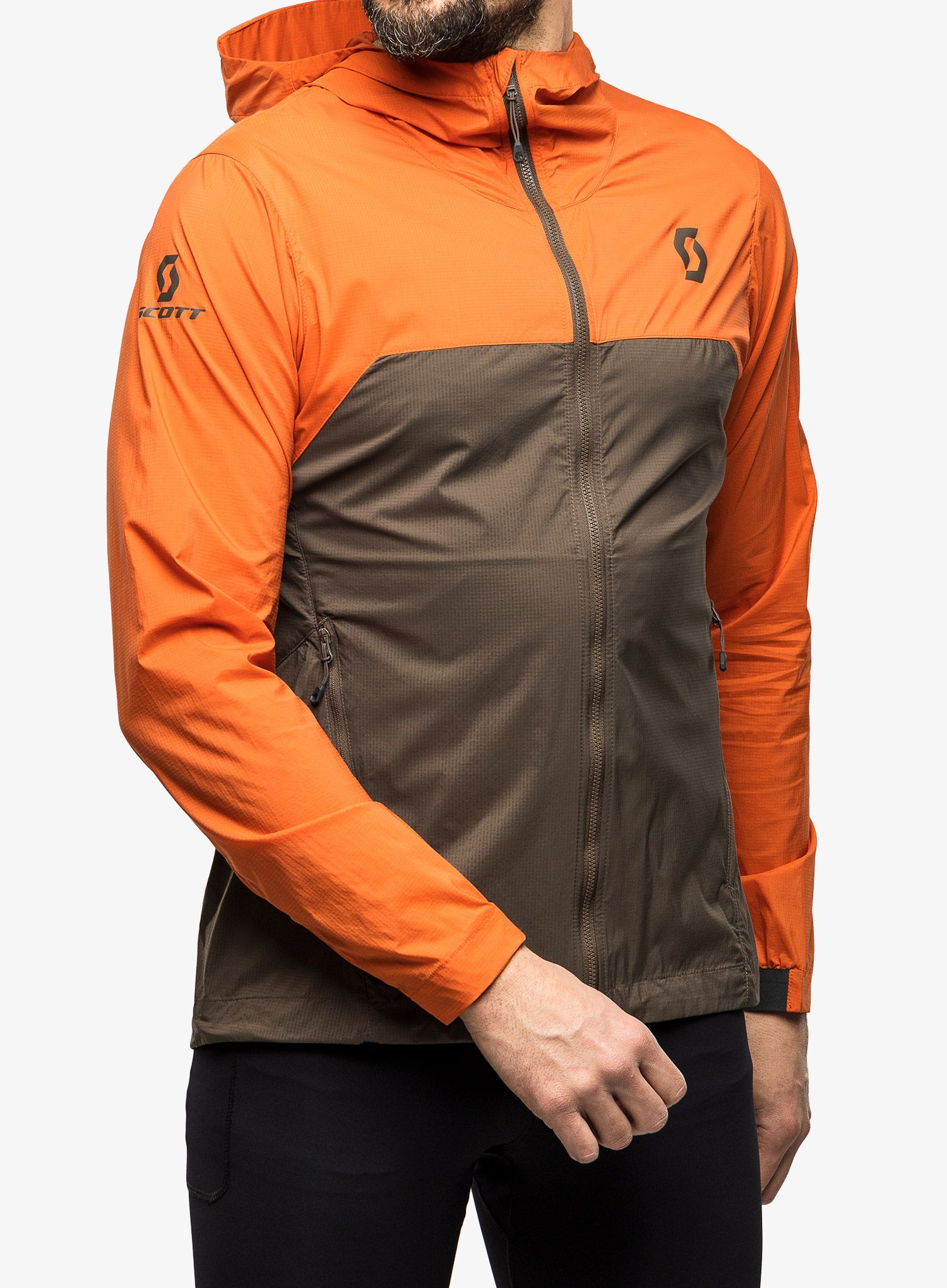 Vjetrovka SCOTT Explorair Light WB - braze orange/shadow brown