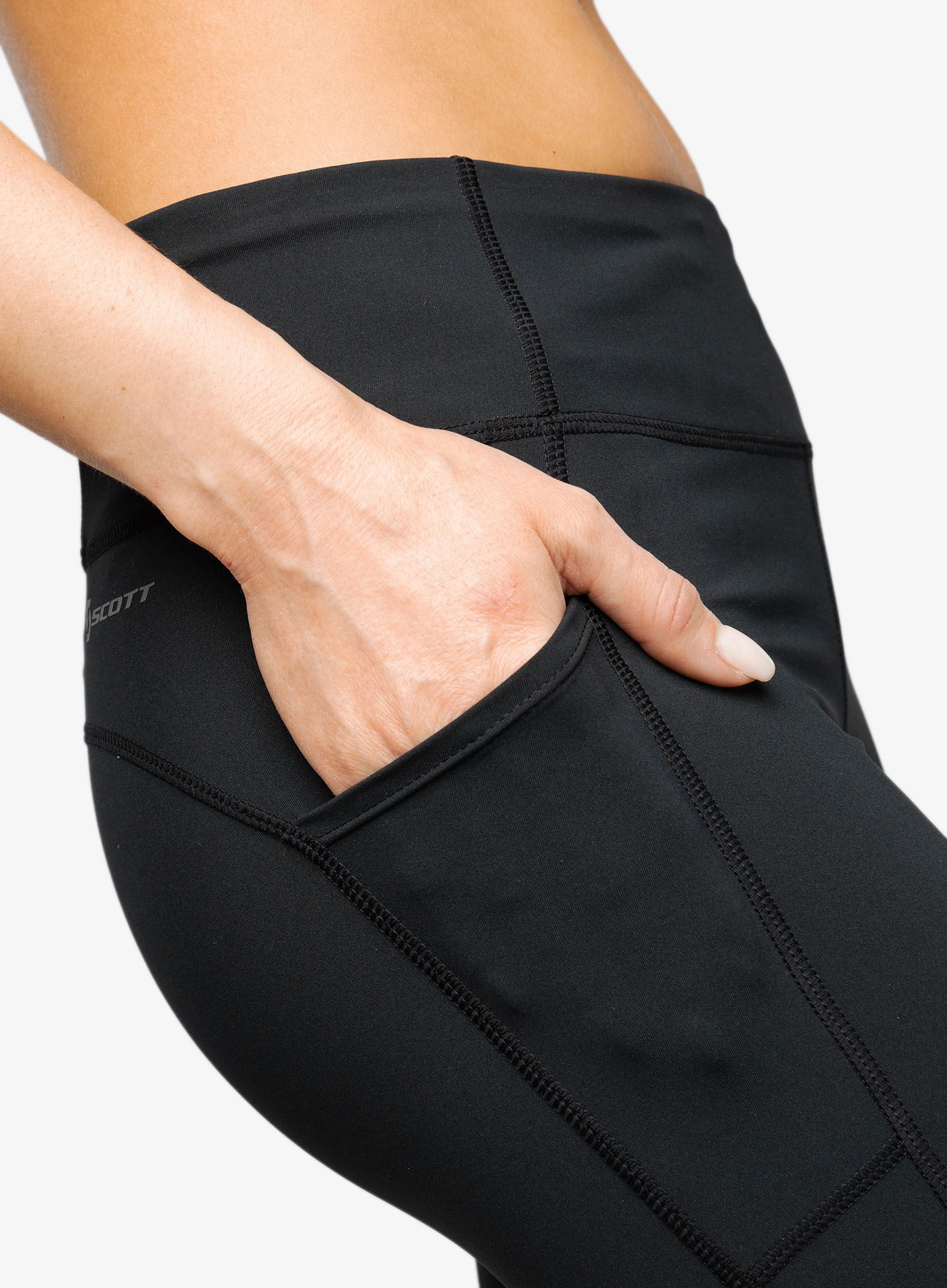 Ženske tajice SCOTT Full Tights Endurance - black