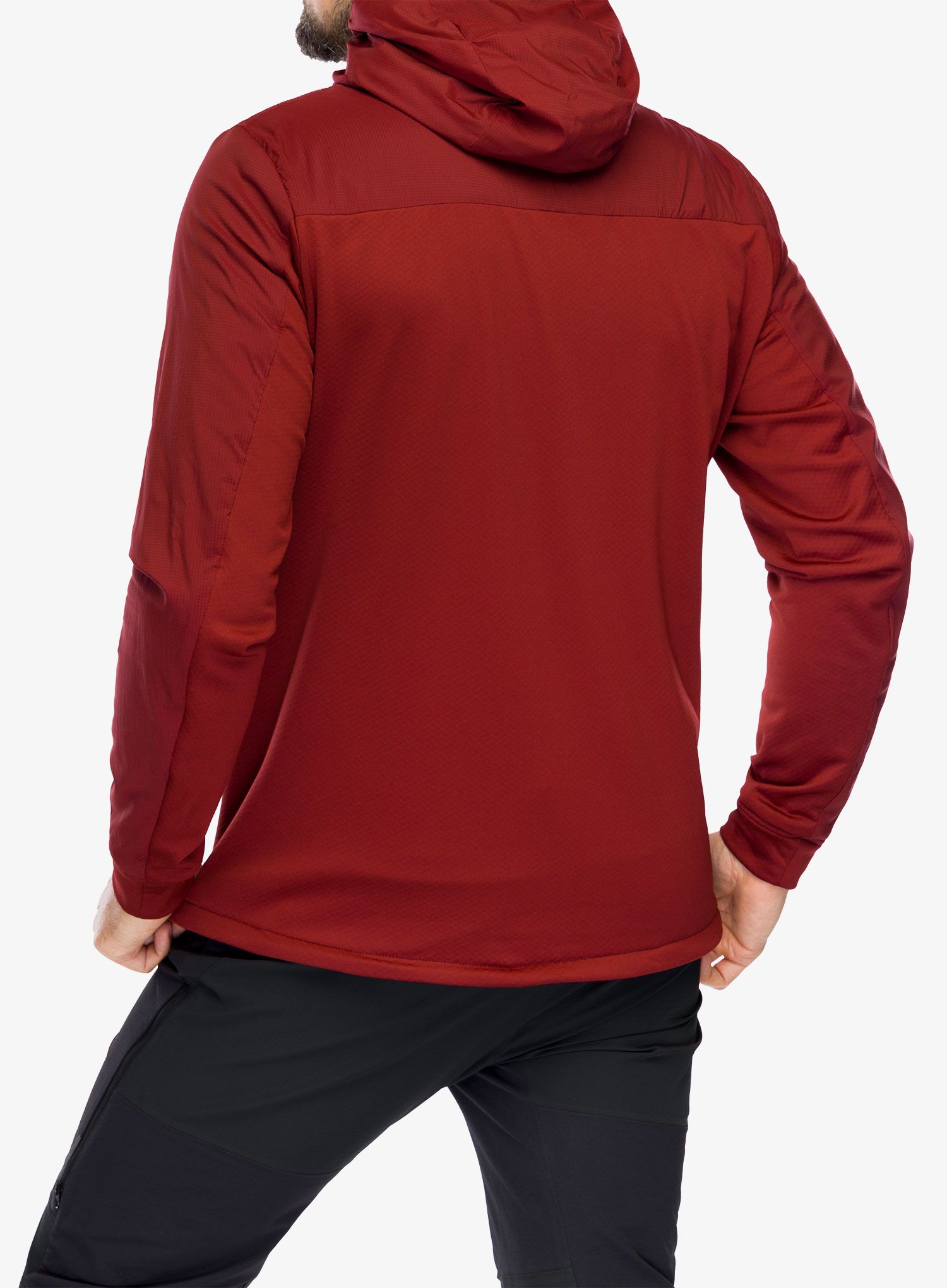 Jakna za turno skijanje SCOTT Hoody Explorair Alpha - wood red