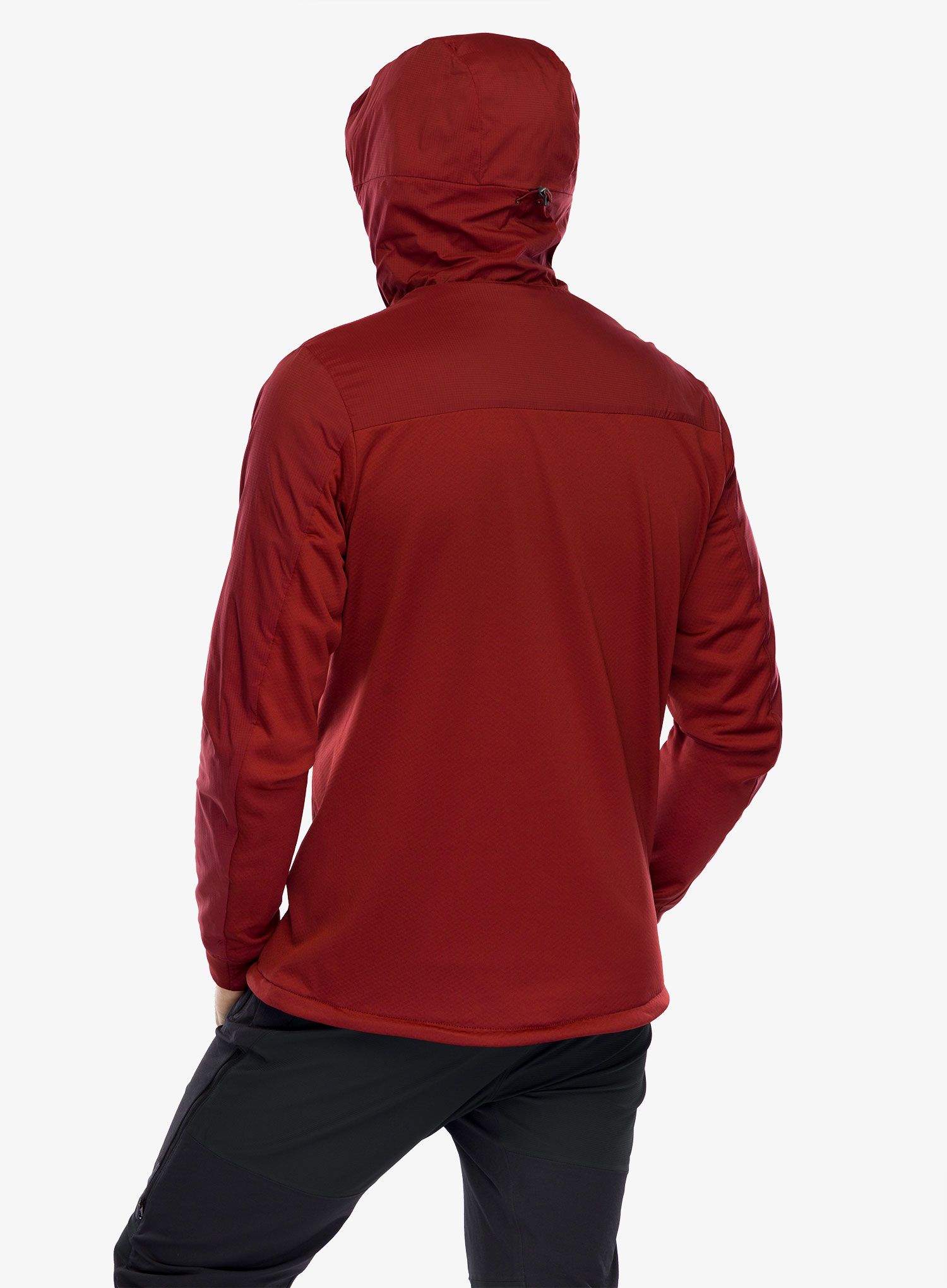 Jakna za turno skijanje SCOTT Hoody Explorair Alpha - wood red