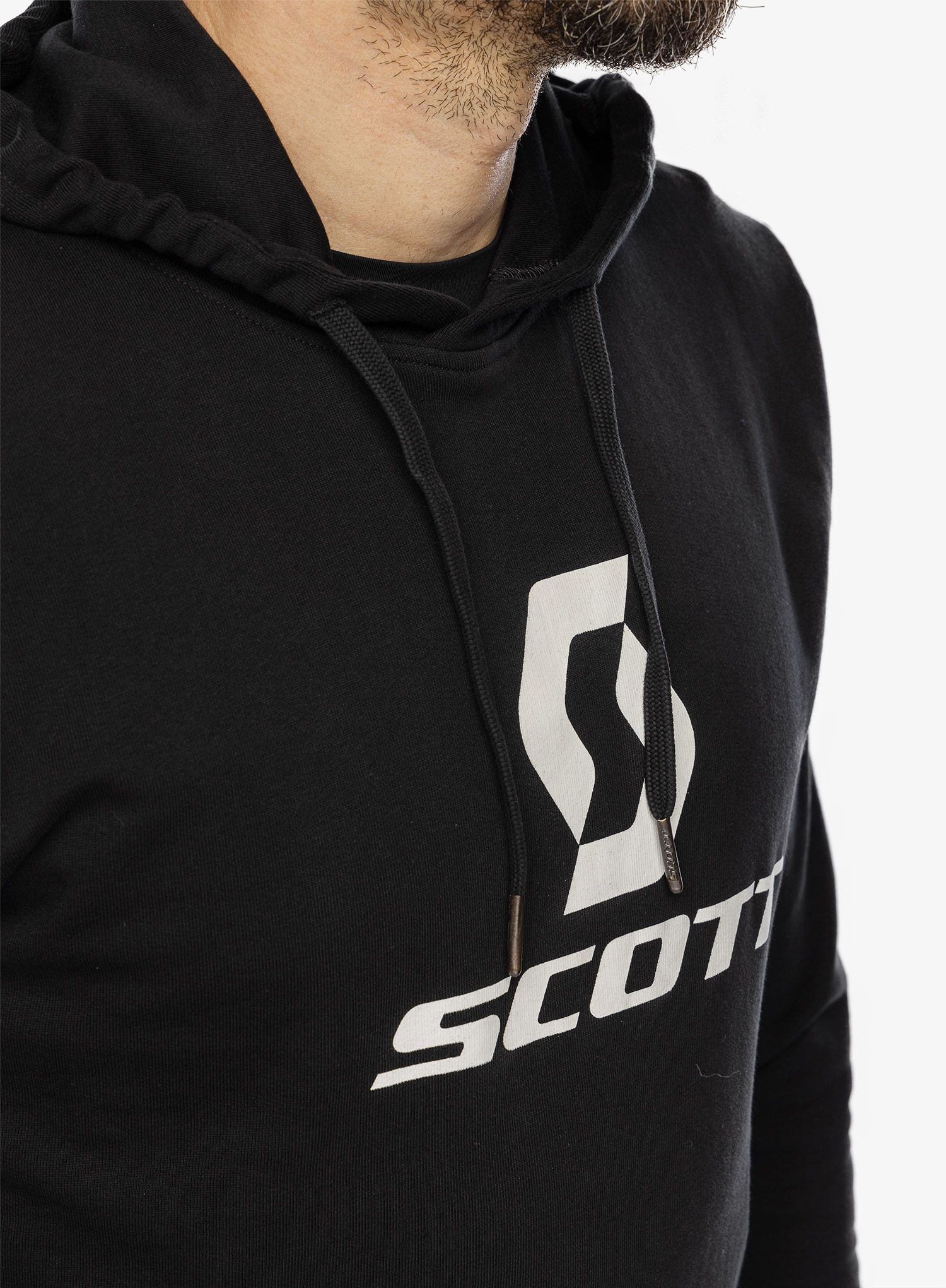 Majica s kapuljačom SCOTT Hoody Icon LS - black