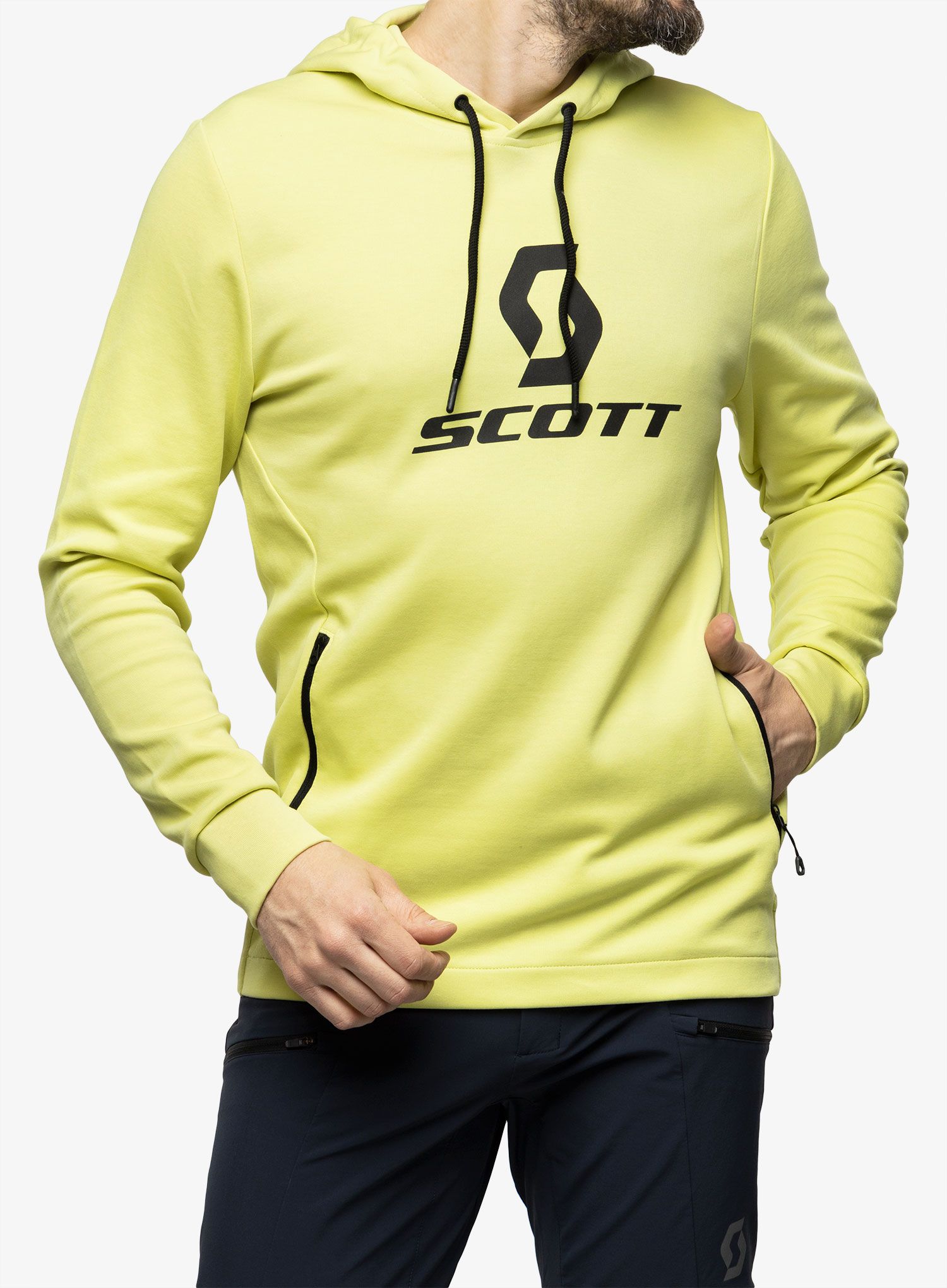 Majica s kapuljačom SCOTT Hoody Tech - bitter yellow