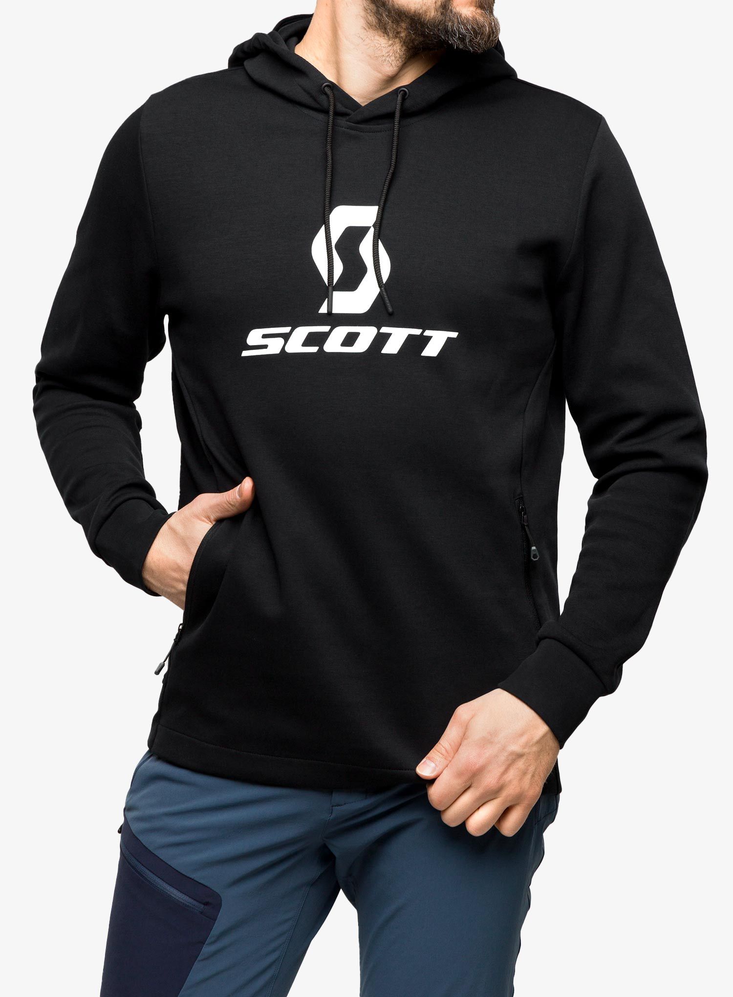 Majica s kapuljačom SCOTT Hoody Tech - black