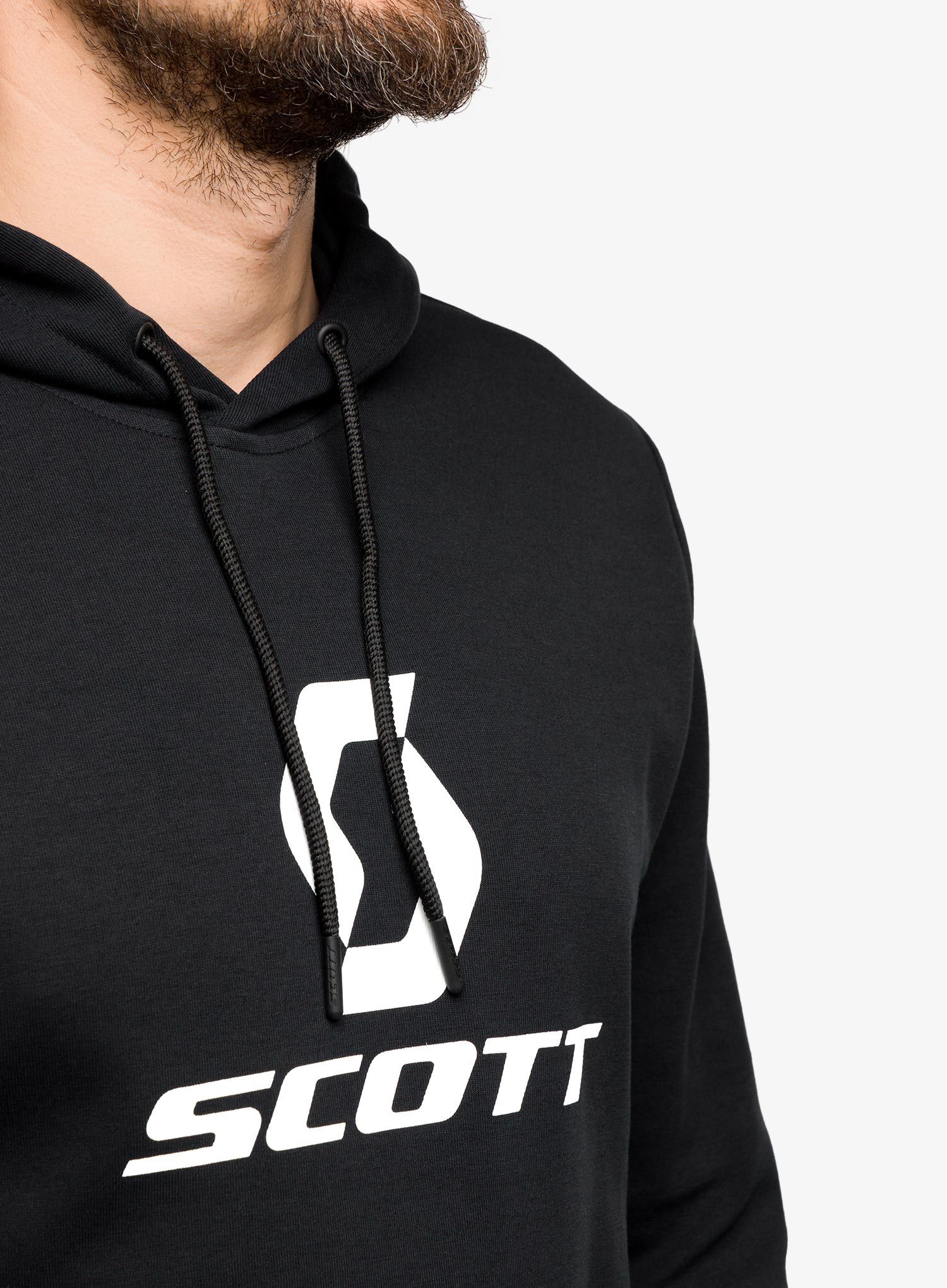 Majica s kapuljačom SCOTT Hoody Tech - black