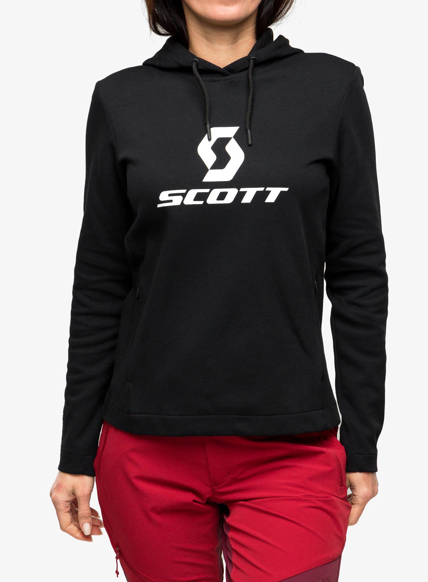 Dukserica s kapuljačom ženska SCOTT Hoody Tech - blck