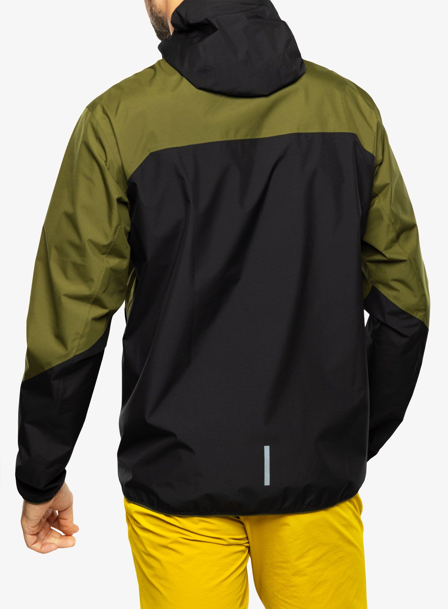 Kišna jakna SCOTT Jacket Explorair Light 2.5L - black/fir green