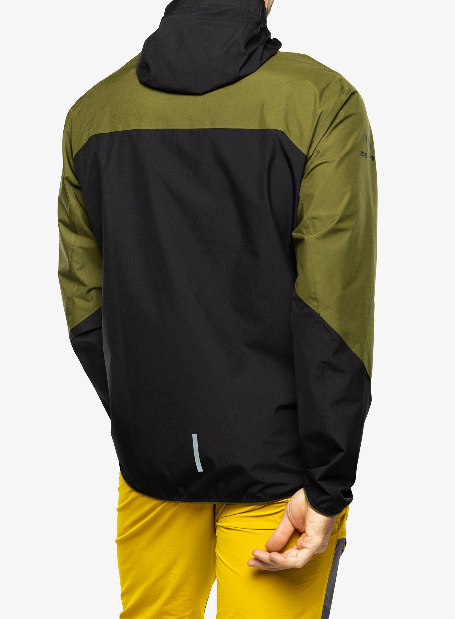 Kišna jakna SCOTT Jacket Explorair Light 2.5L - black/fir green
