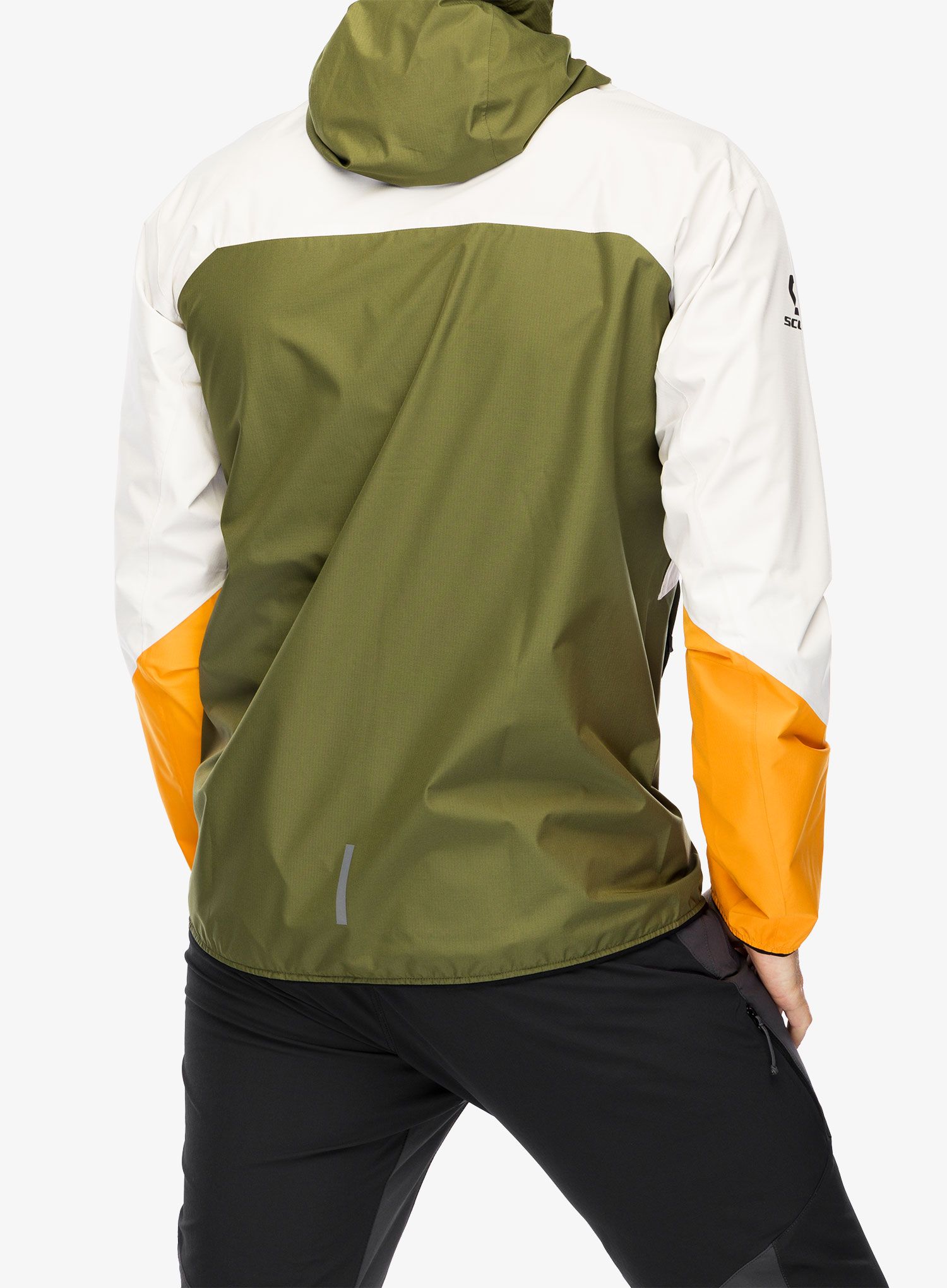 Kišna jakna SCOTT Jacket Explorair Light 2.5L - green/dust white